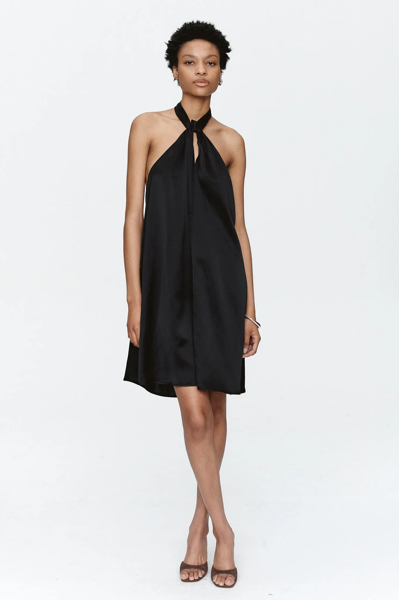 DARIO DRESS - BLACK sold by Marle