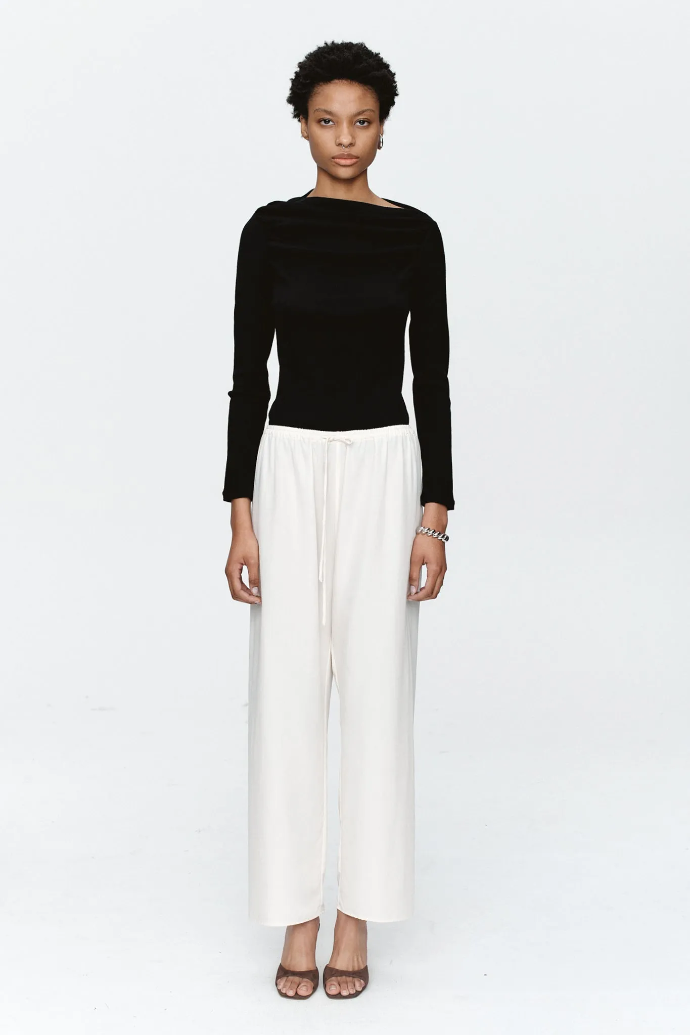 RENEE PANT - IVORY sold by Marle product image thumbnail 2