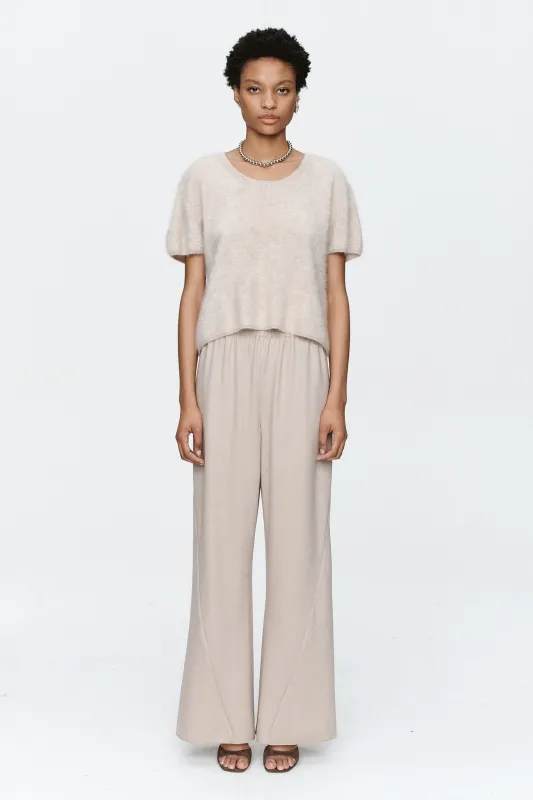 ALBA TEE - MACADAMIA sold by Marle