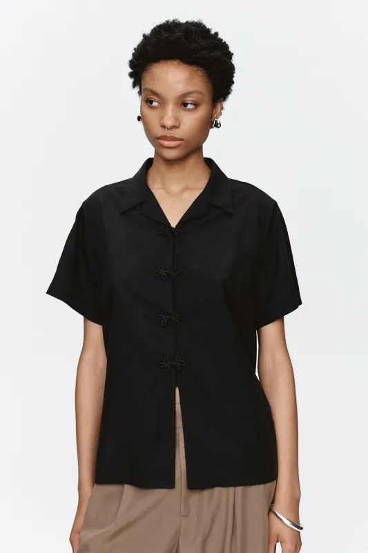 LOU SHIRT - BLACK sold by Marle