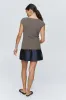 SUKI TOP - TRUFFLE sold by Marle