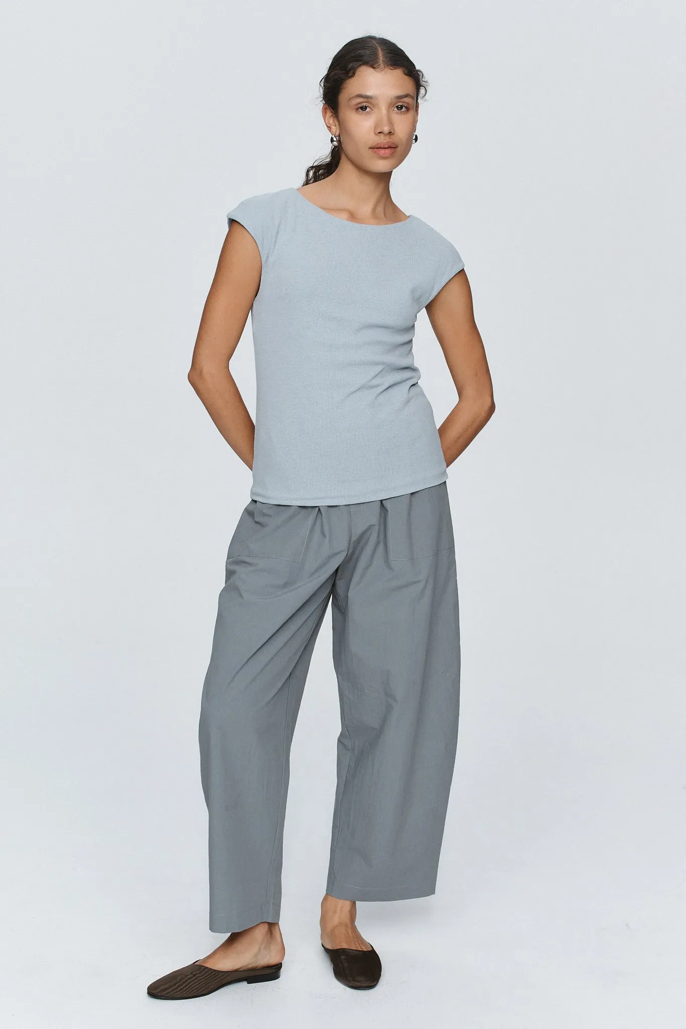 SUKI TOP - DUCK EGG sold by Marle product image thumbnail 2