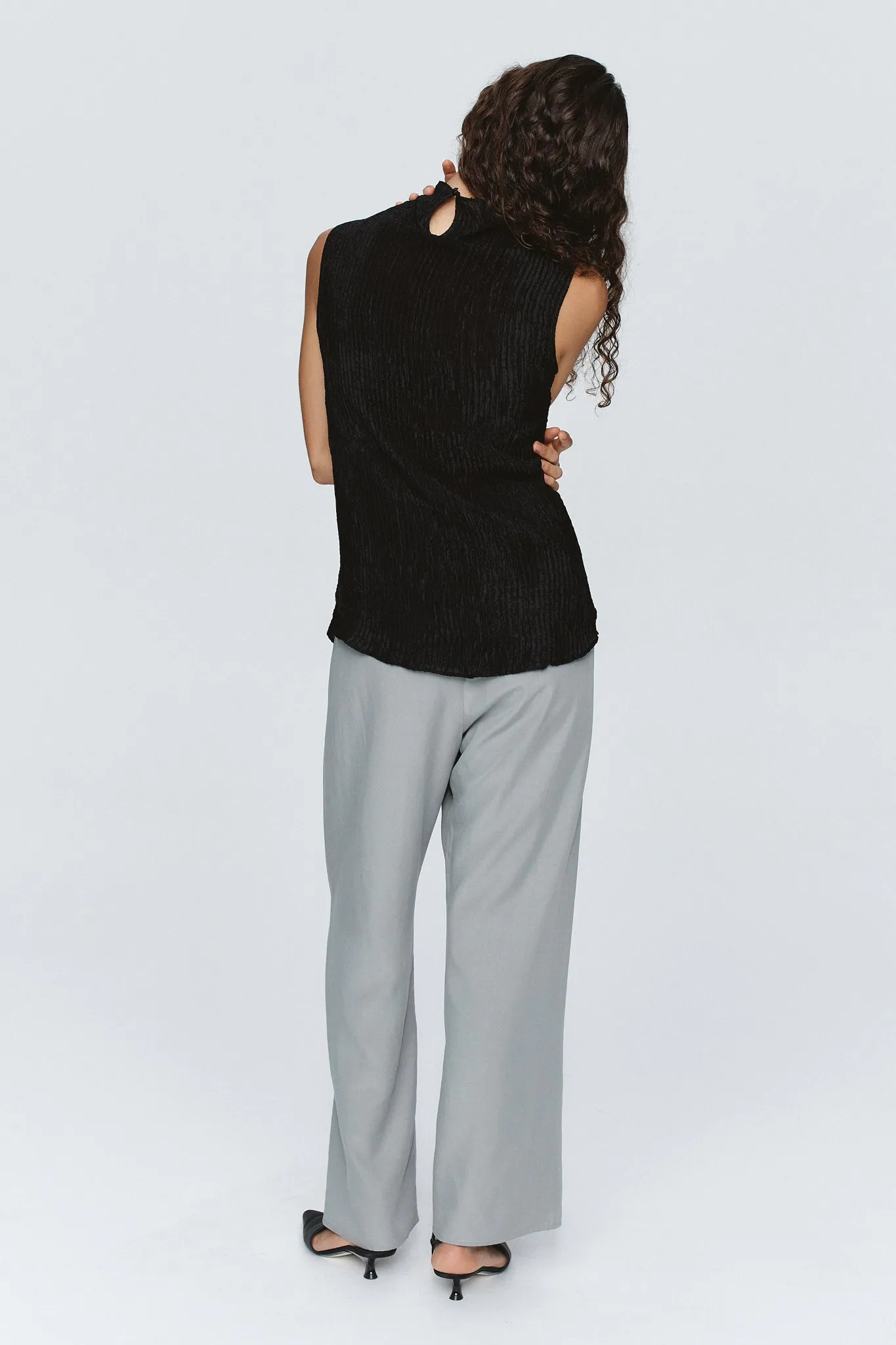 ZIMI TOP - BLACK sold by Marle product image thumbnail 5