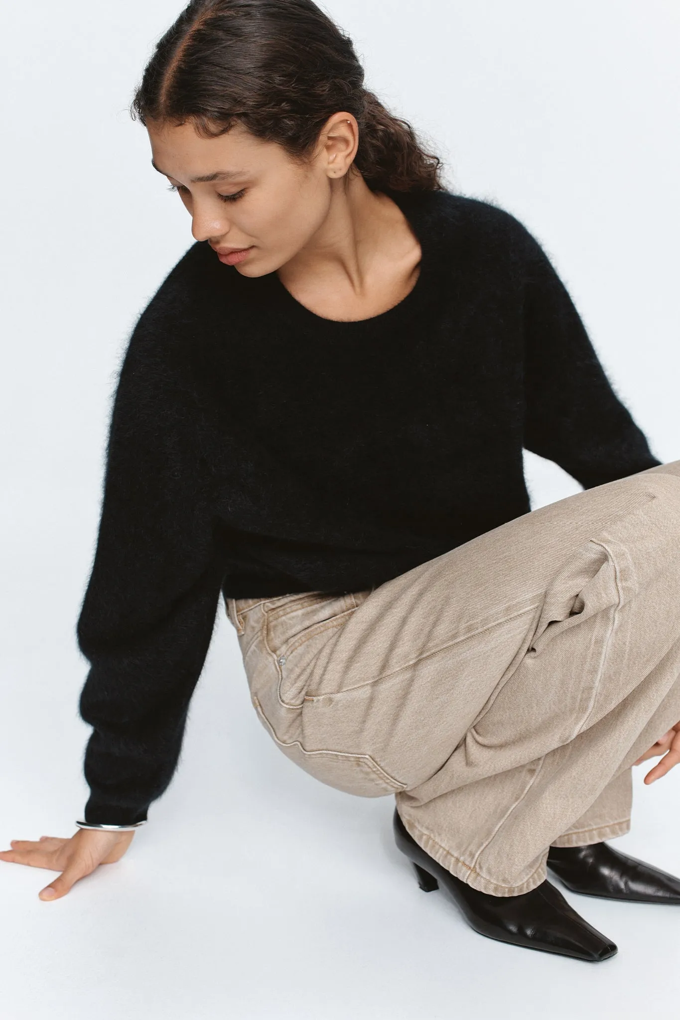 MAGDA JUMPER - BLACK sold by Marle