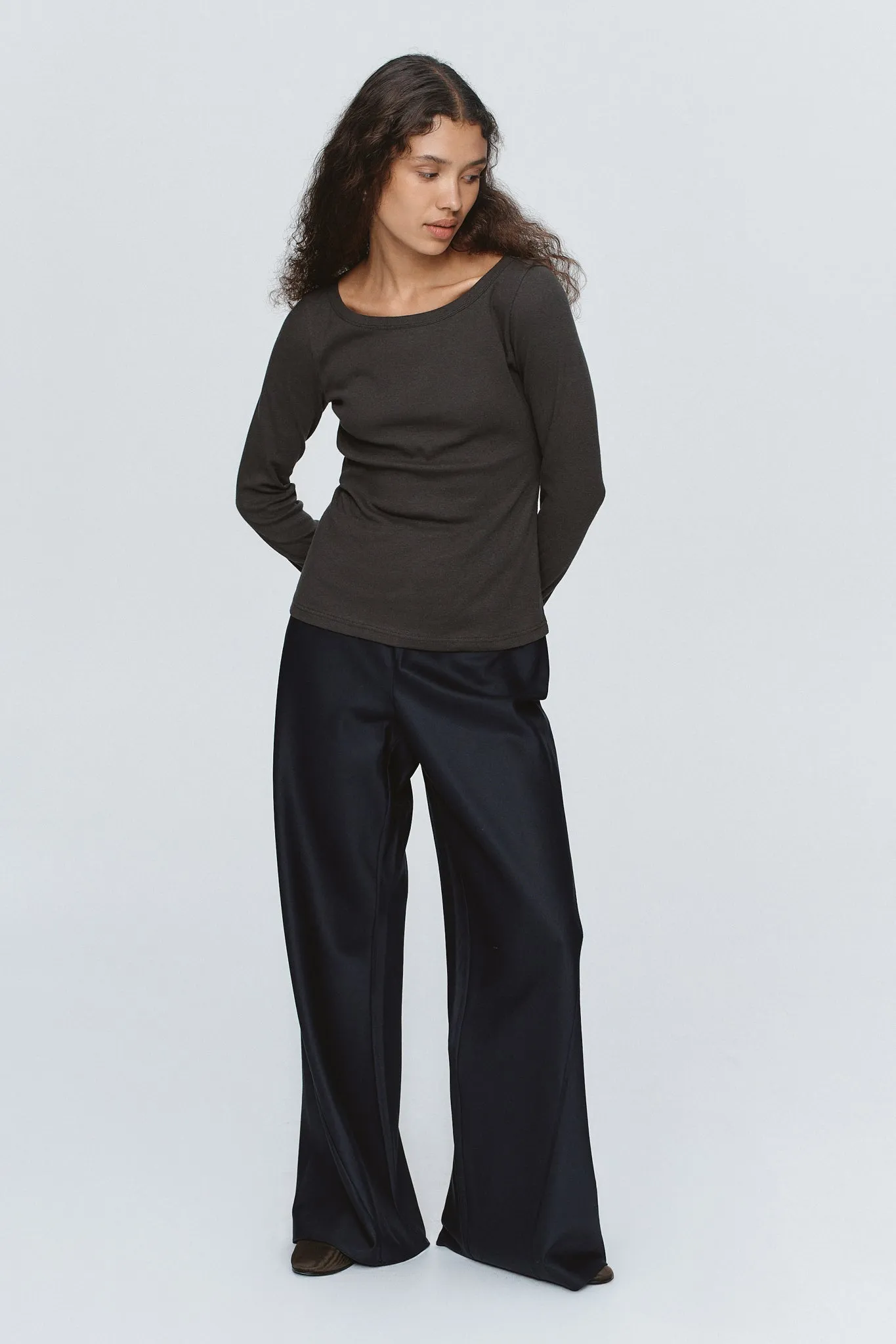 JILL TOP - TRUFFLE sold by Marle