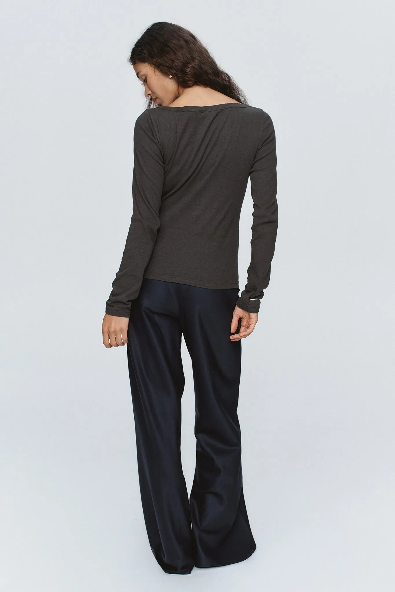 JILL TOP - TRUFFLE sold by Marle product image thumbnail 5