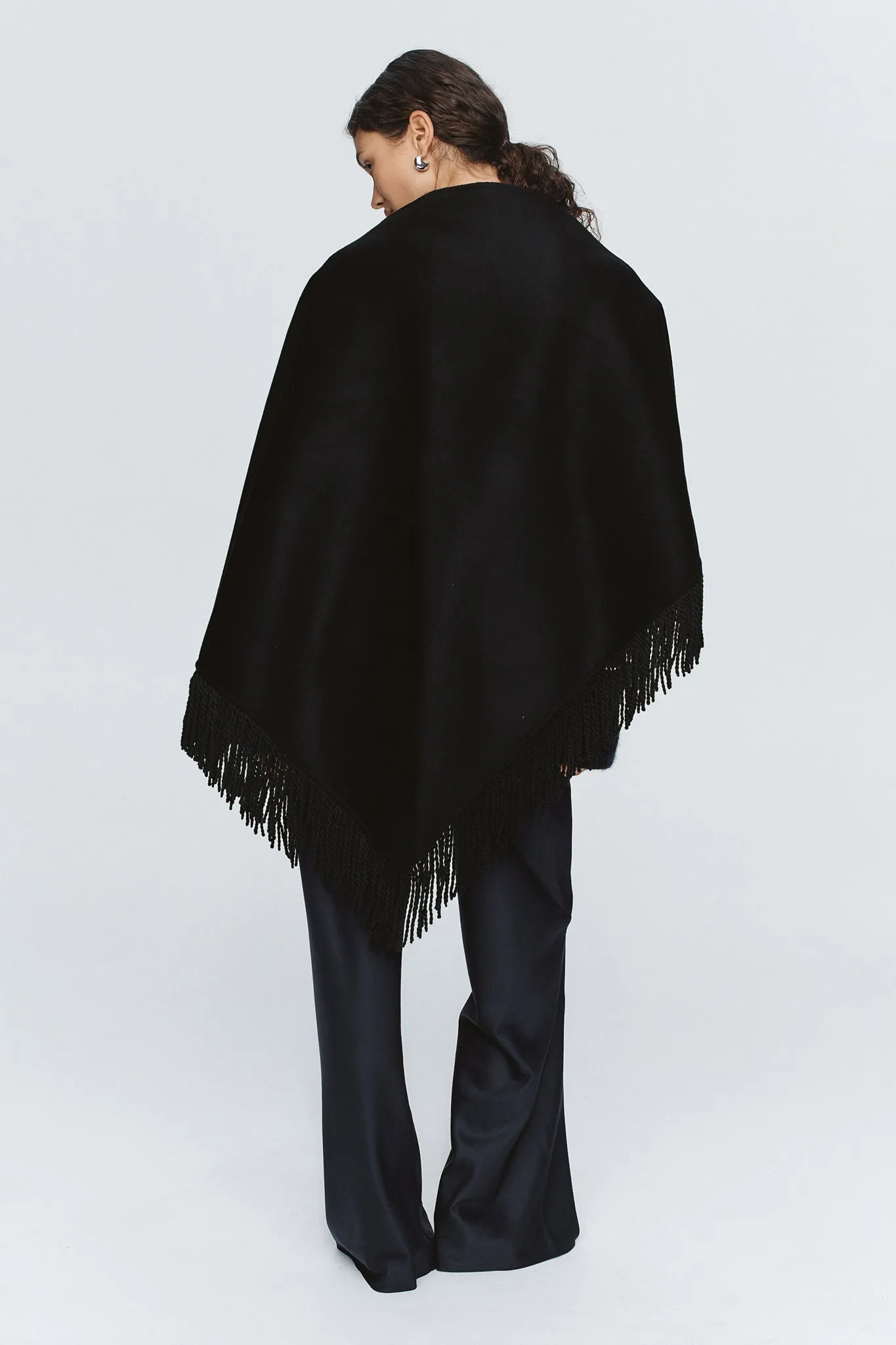 CORA SHAWL - BLACK sold by Marle product image thumbnail 4