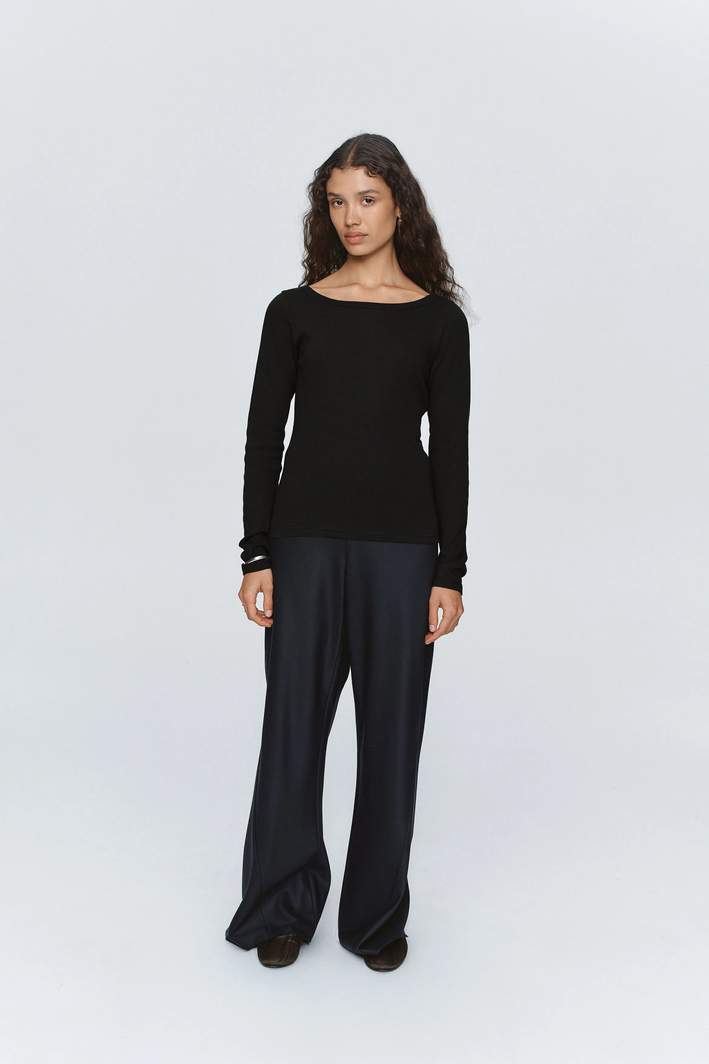 JILL TOP - BLACK sold by Marle product image thumbnail 2