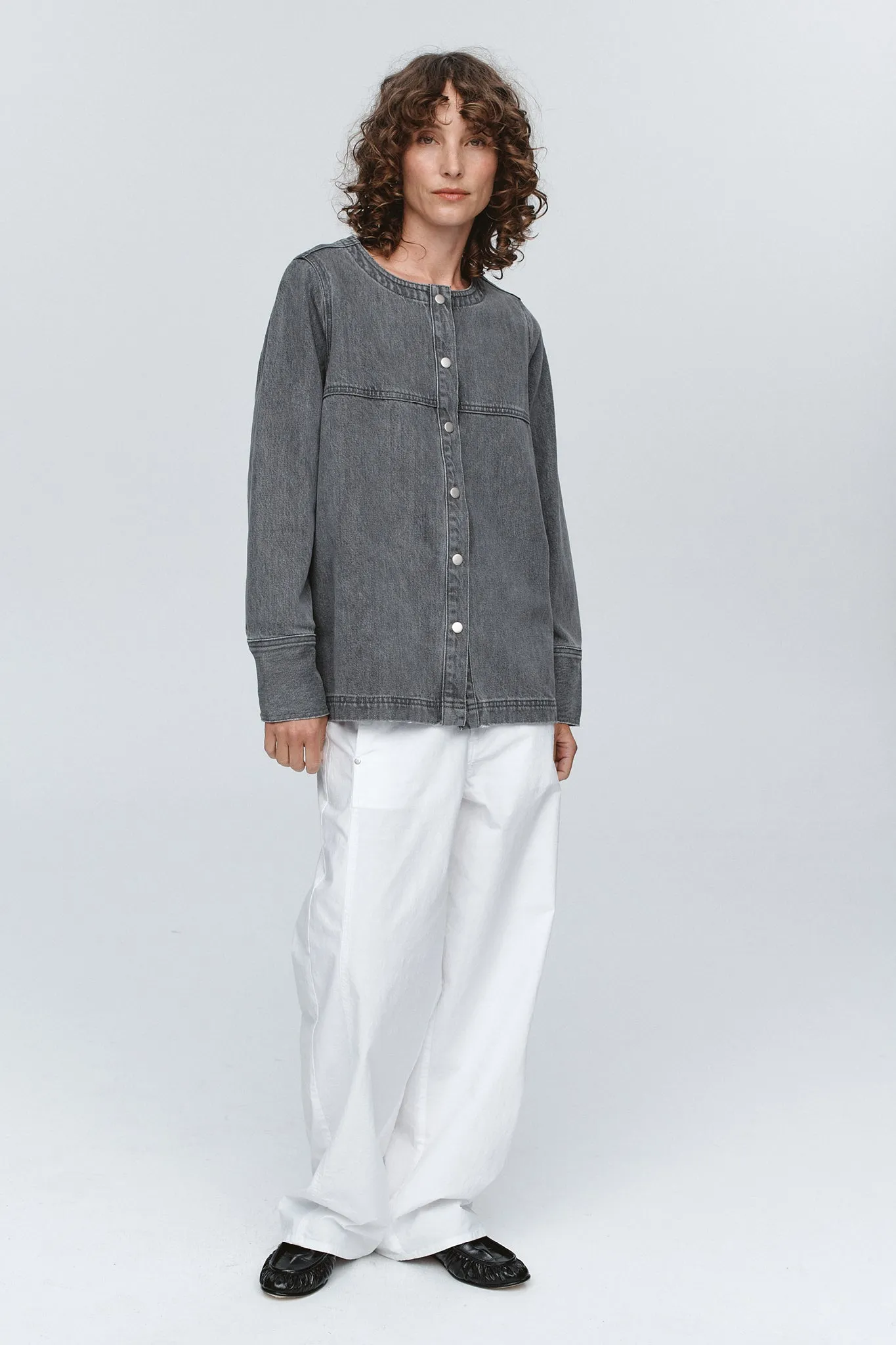 SEAM SHIRT - STONE sold by Marle