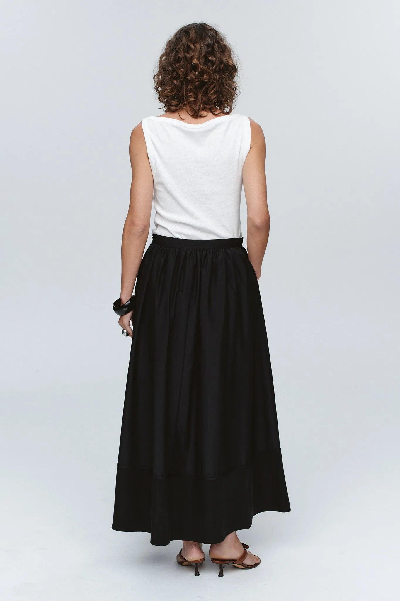 TATE SKIRT - BLACK sold by Marle product image thumbnail 4