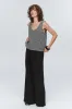 NOVA TOP - BLACK / IVORY MELANGE sold by Marle