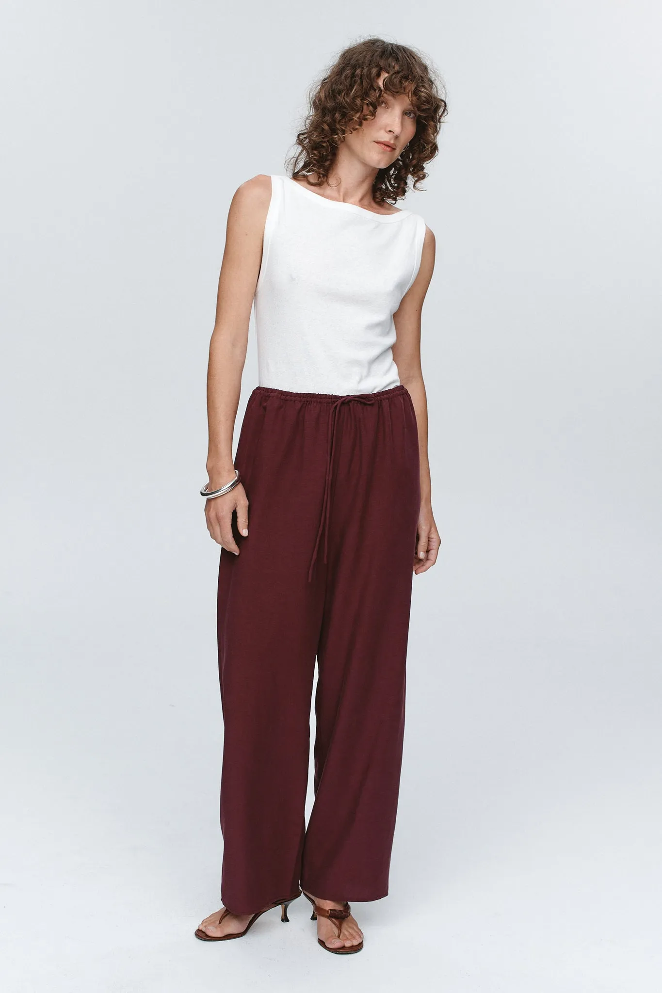 RENEE PANT - POMEGRANATE sold by Marle
