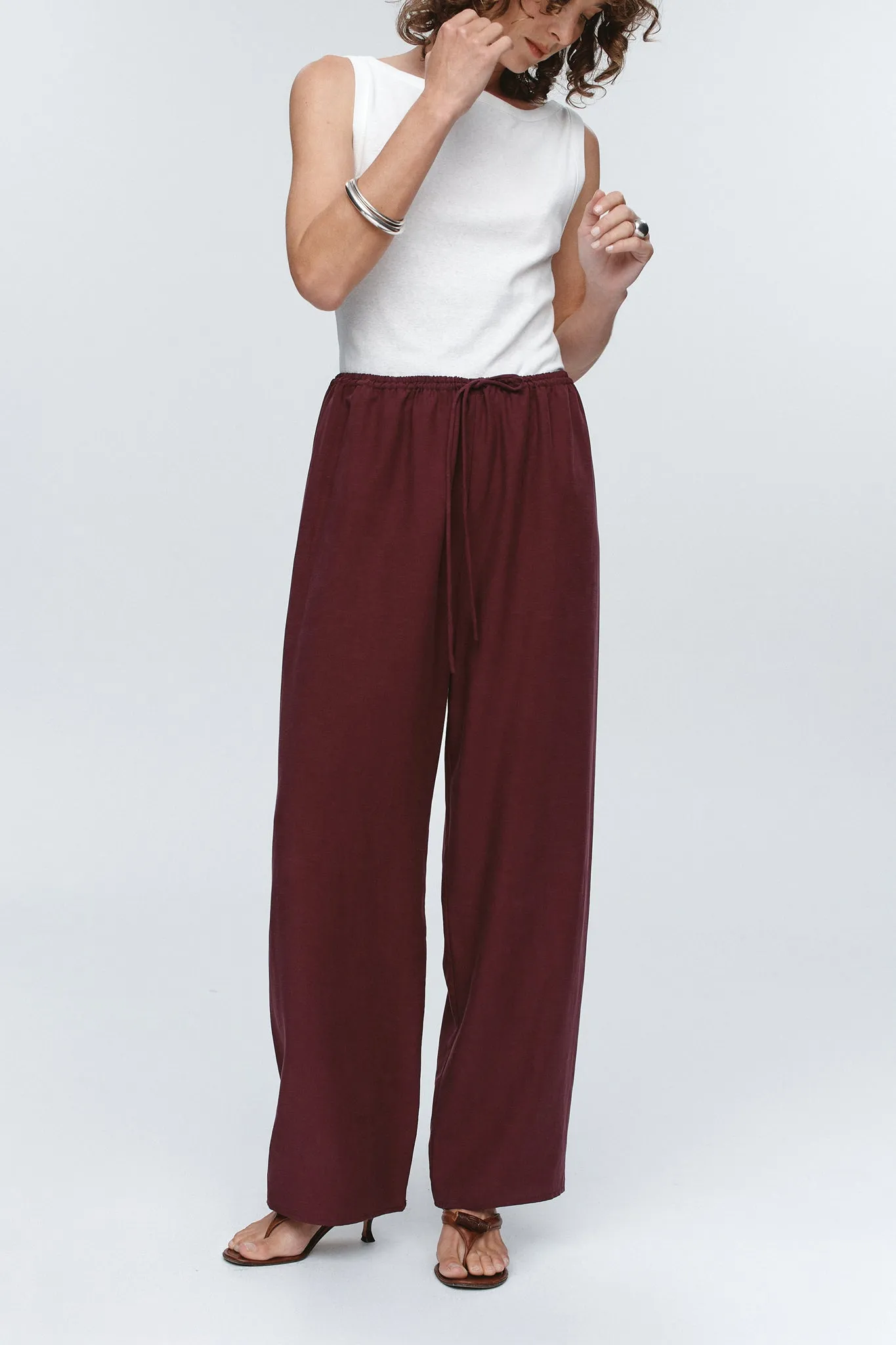 RENEE PANT - POMEGRANATE sold by Marle product image thumbnail 3