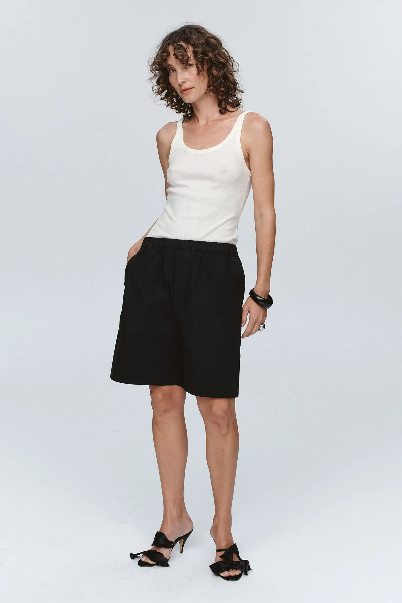REN SHORT - BLACK sold by Marle product image thumbnail 3