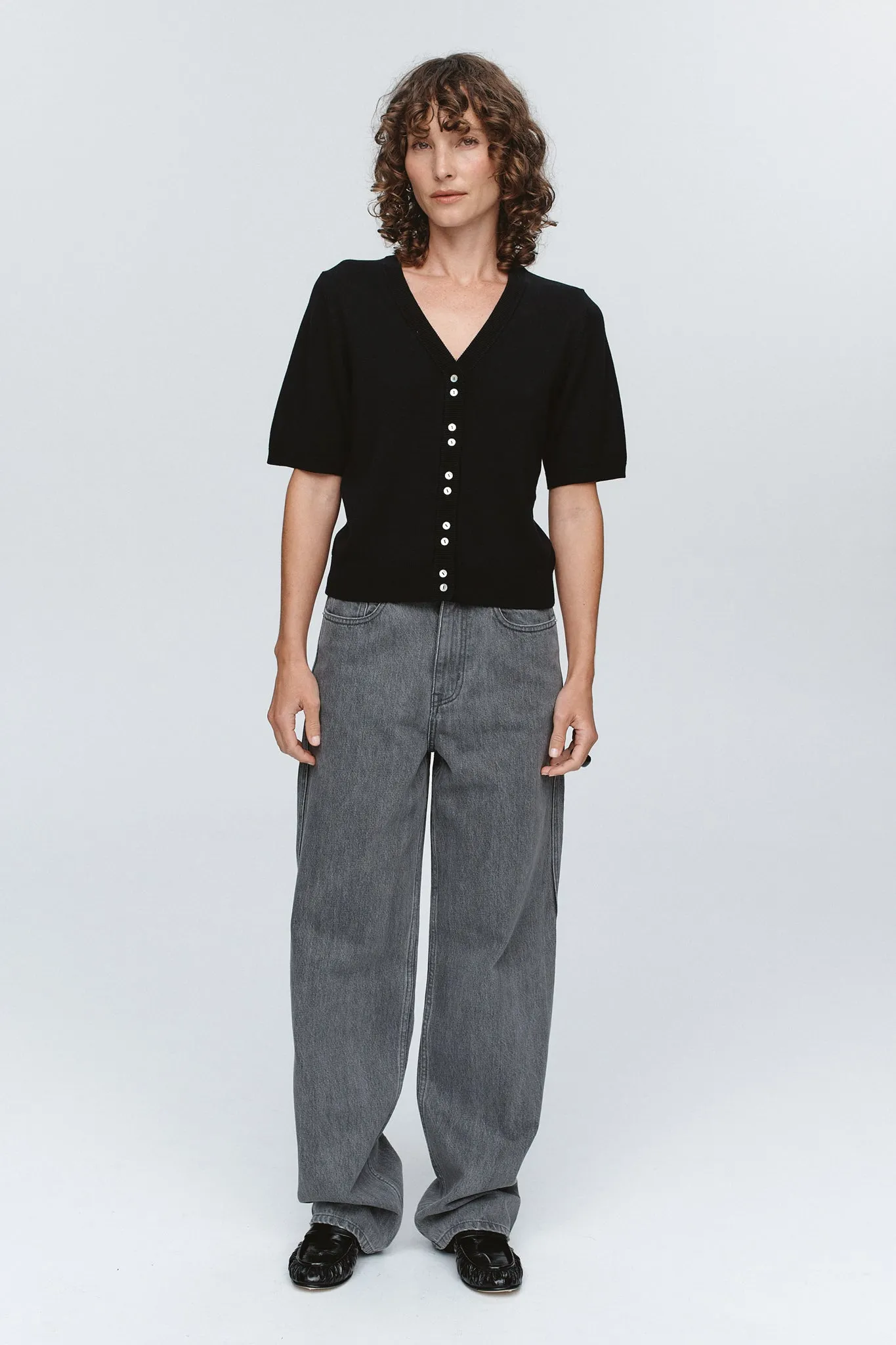 HUGO CARDIGAN - BLACK sold by Marle