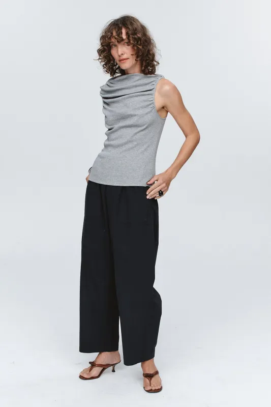 RISA SINGLET - GREY MARLE sold by Marle