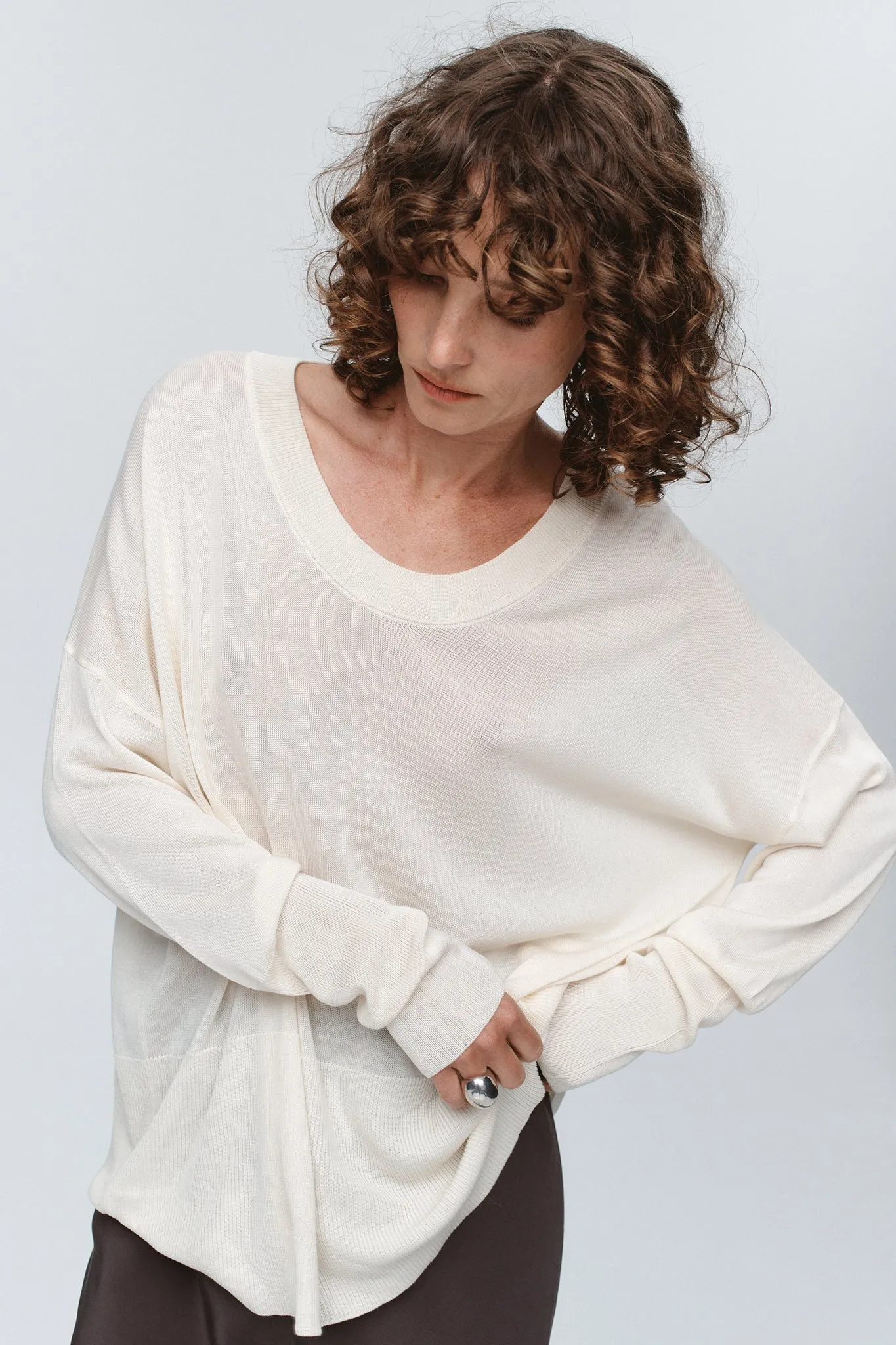 HOPE JUMPER - IVORY sold by Marle product image thumbnail 2