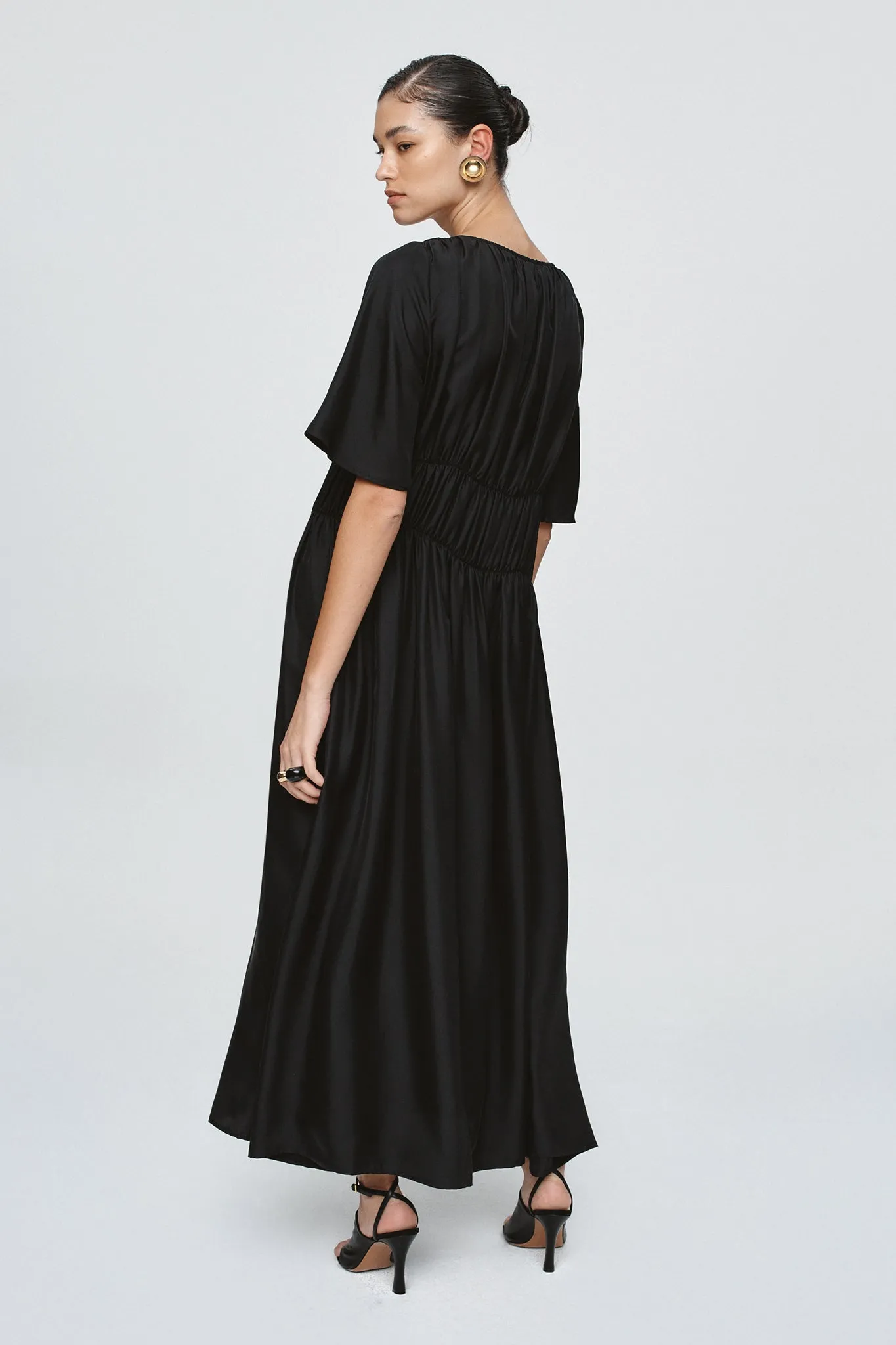 DIETER DRESS - BLACK sold by Marle product image thumbnail 4