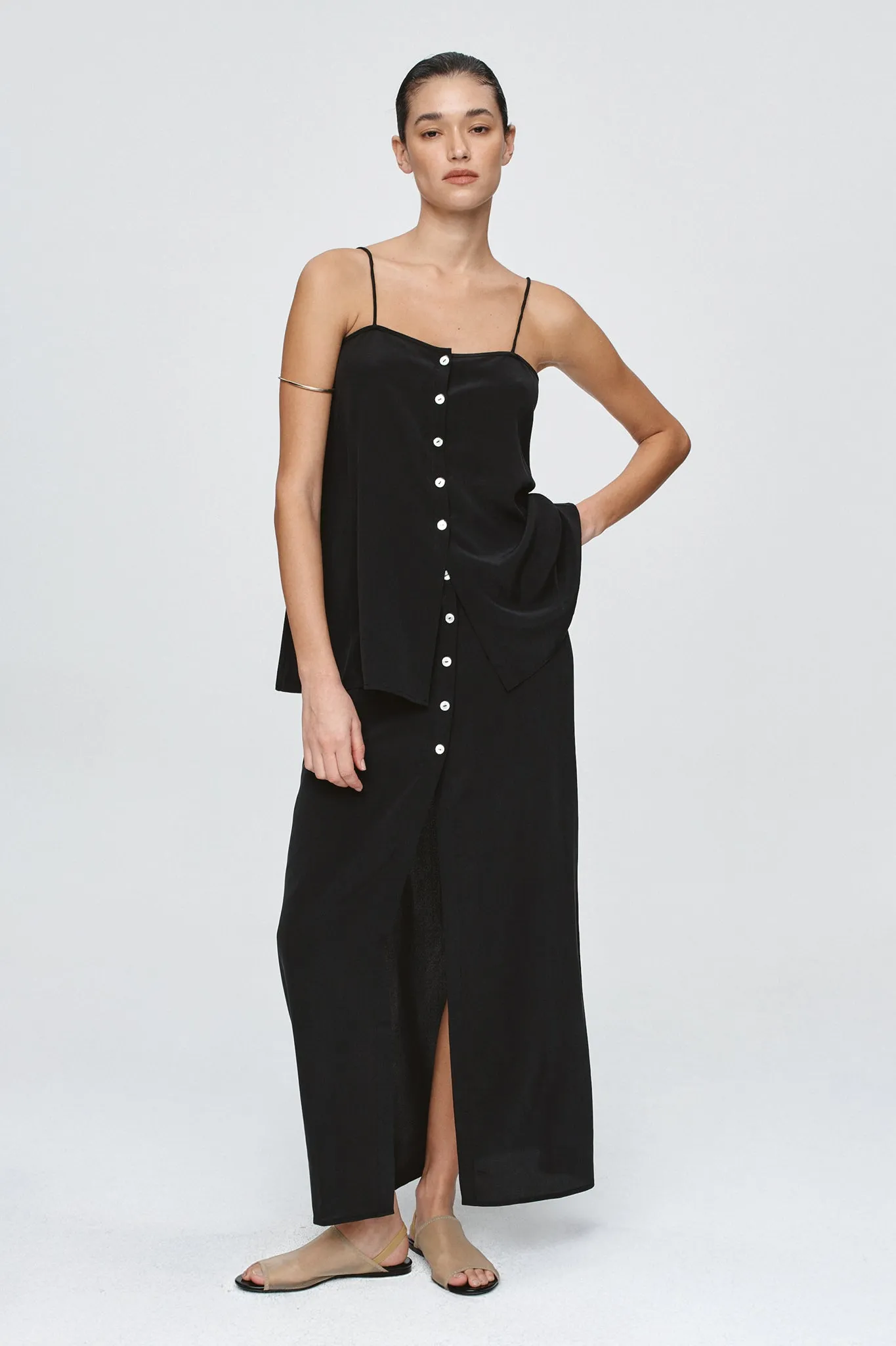 YINA TOP - BLACK sold by Marle product image thumbnail 2