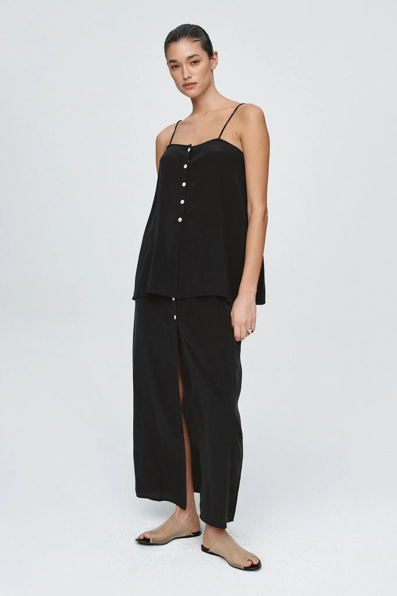 YINA TOP - BLACK sold by Marle product image thumbnail 3