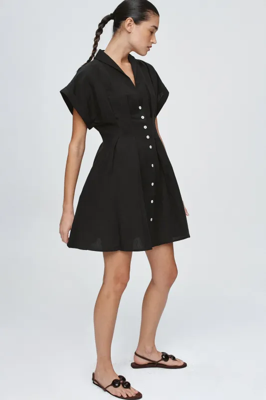 RIRI DRESS - BLACK sold by Marle