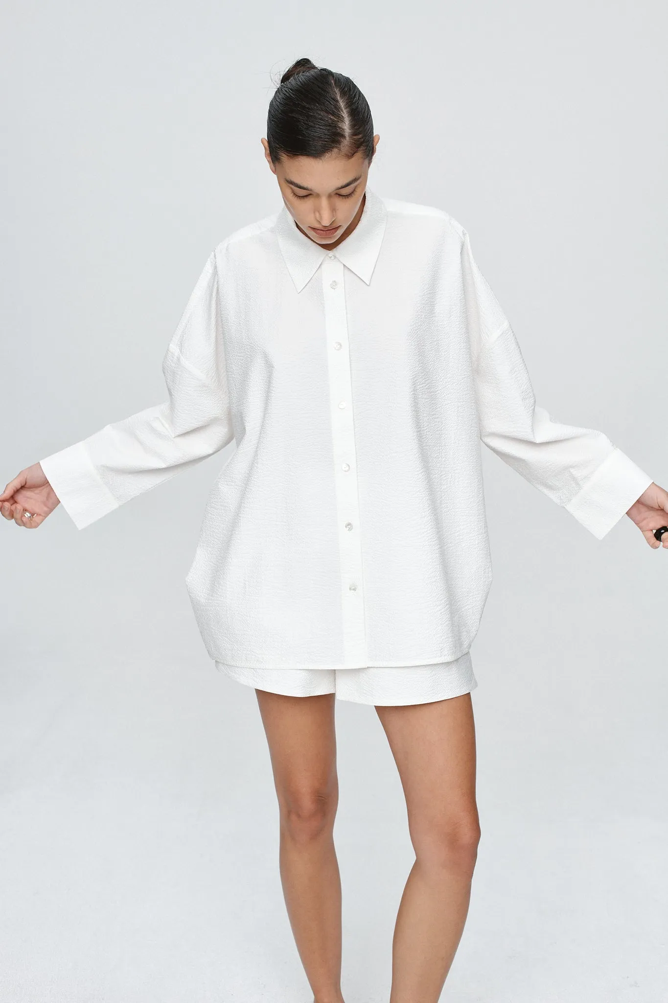 EDIE SHIRT - BLANC sold by Marle product image thumbnail 2