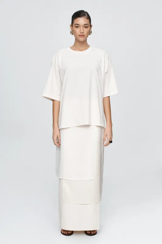 AUSTIN TEE - OAT MARLE sold by Marle