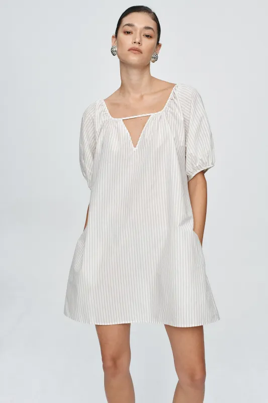 KENDRA MINI DRESS - PINSTRIPE sold by Marle
