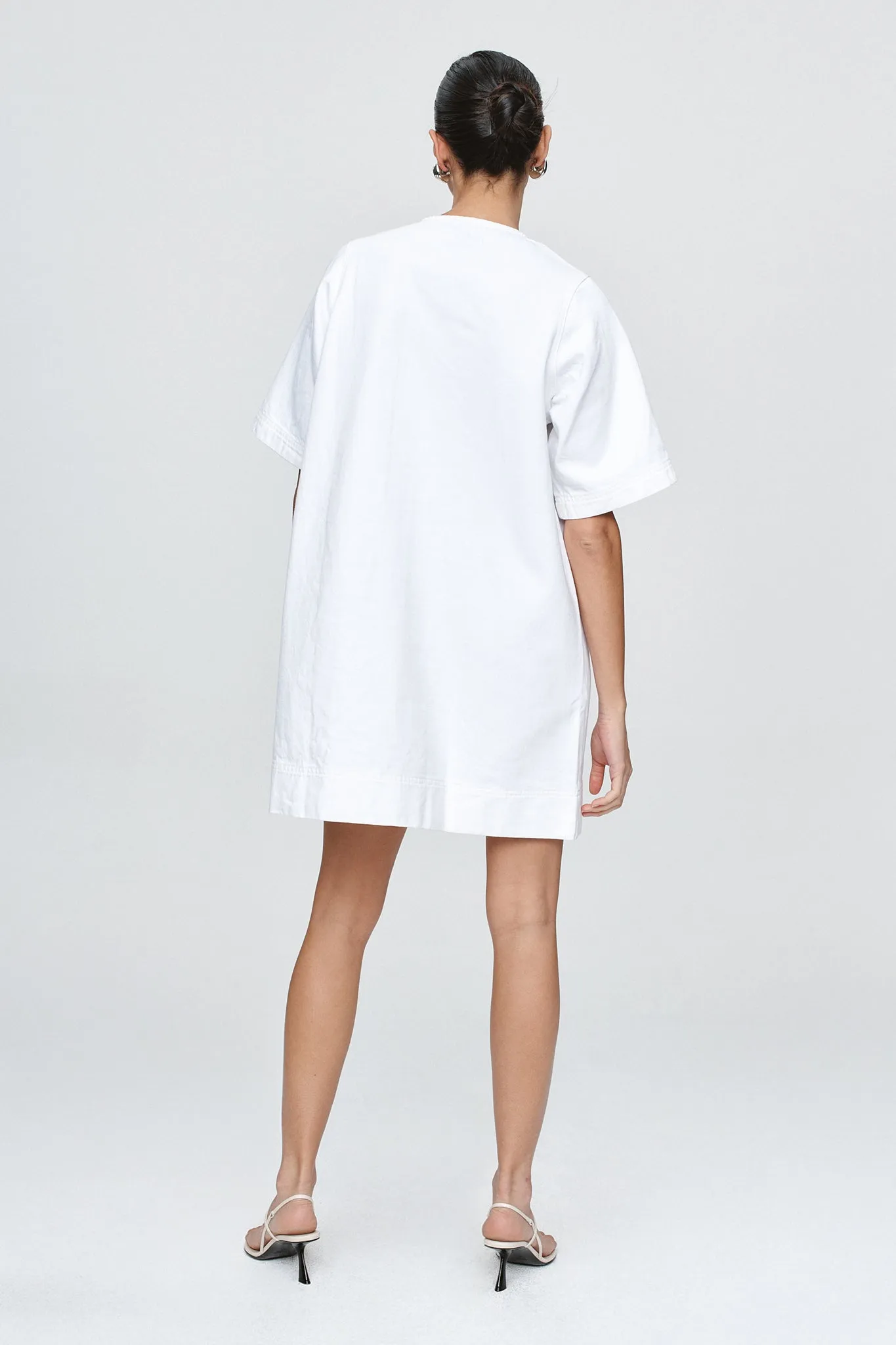 PATCH POCKET DRESS - BLANC sold by Marle product image thumbnail 5