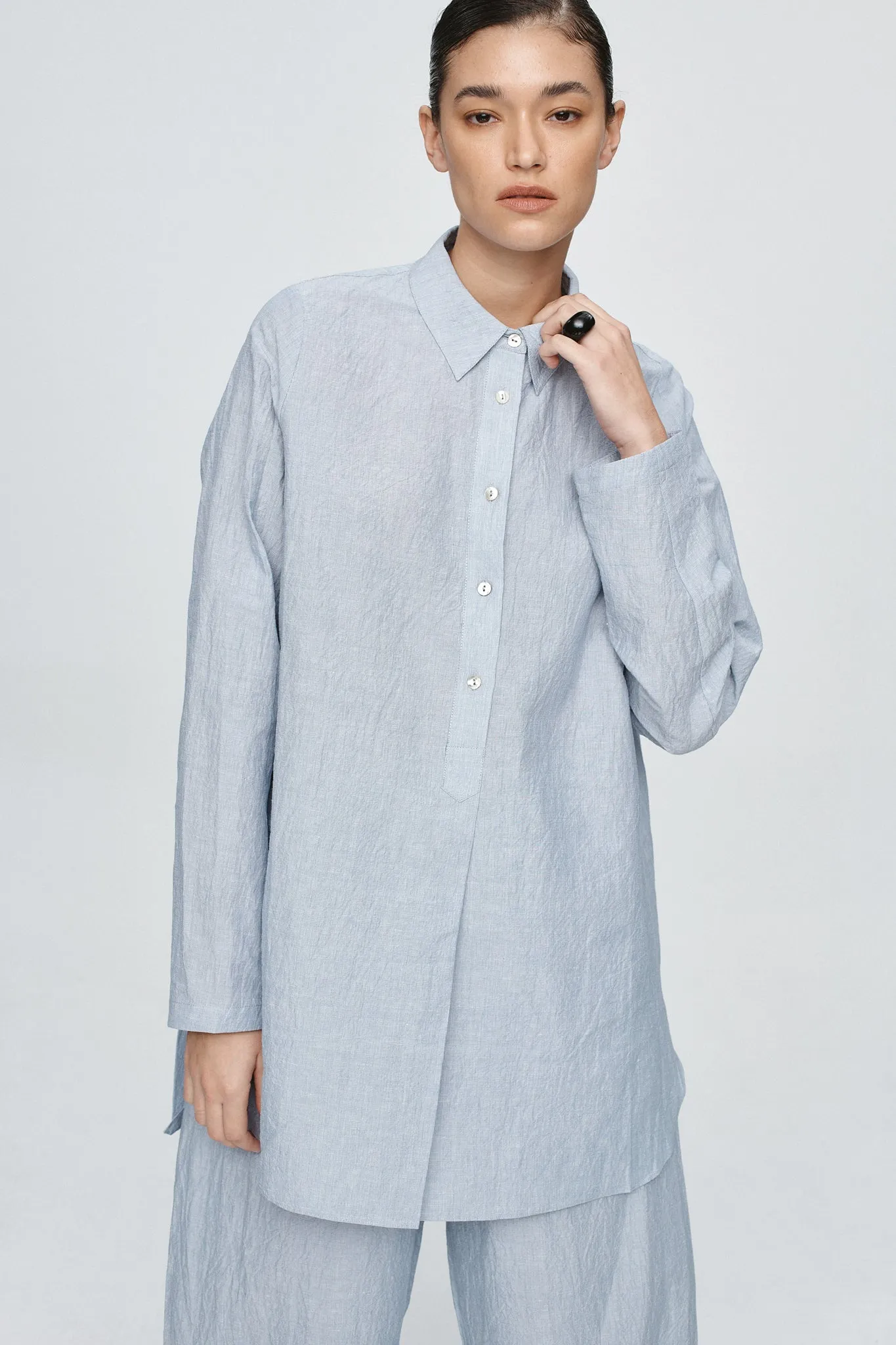 ANDERS DRESS - BLEU STRIPE sold by Marle product image thumbnail 2