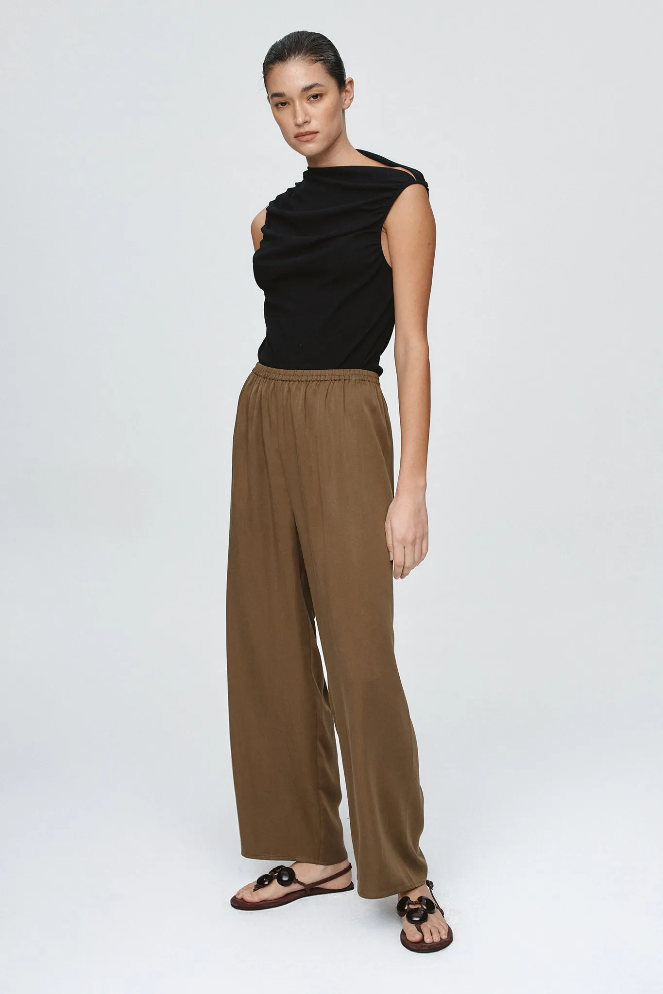 RENEE PANT - OLIVE sold by Marle product image thumbnail 3