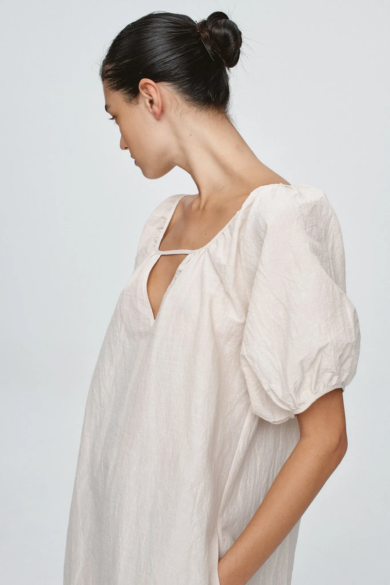 KENDRA MINI DRESS - CASHEW sold by Marle product image thumbnail 2