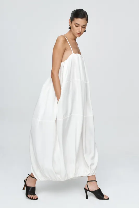 TERRANCE DRESS - BLANC sold by Marle