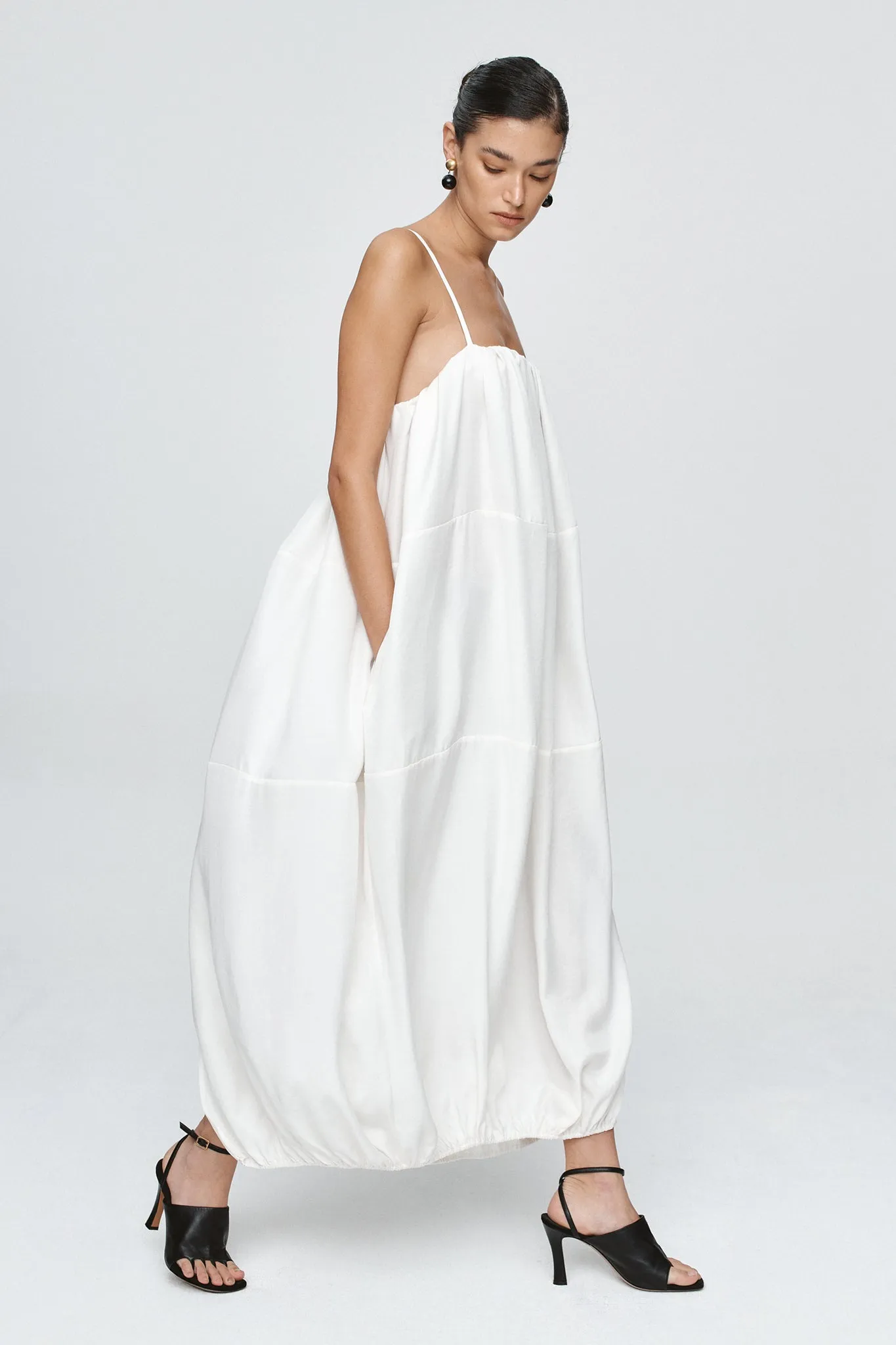 TERRANCE DRESS - BLANC sold by Marle