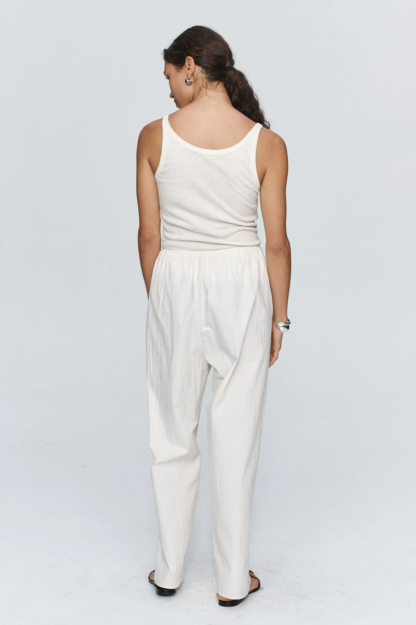 RENEE PANT - SEERSUCKER IVORY sold by Marle product image thumbnail 5