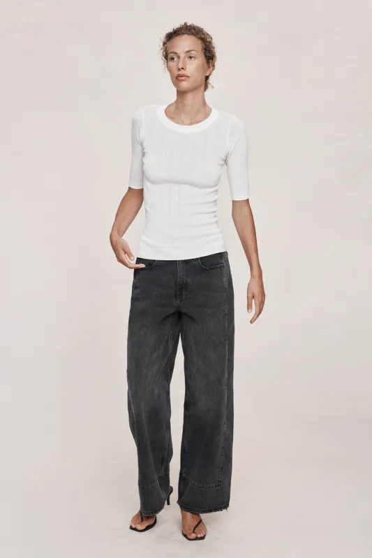 LAYLA TEE - IVORY made by Marle