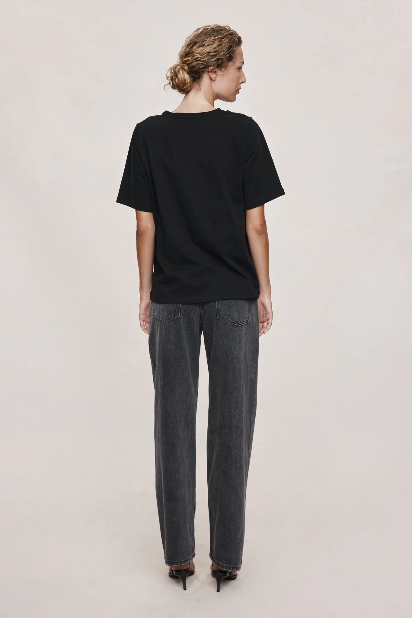 KENNA TEE. - BLACK sold by Marle product image thumbnail 4