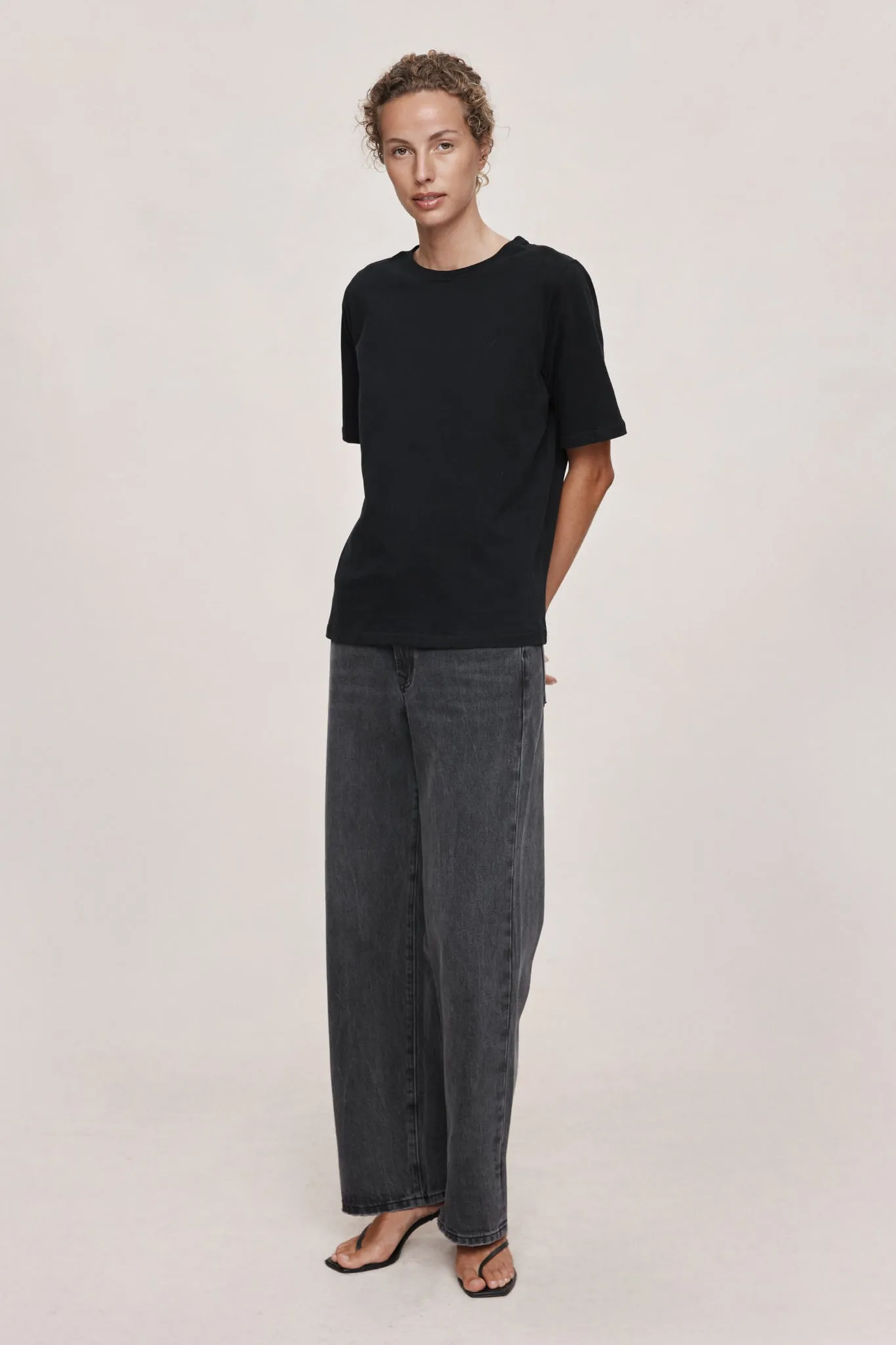 KENNA TEE. - BLACK sold by Marle product image thumbnail 3