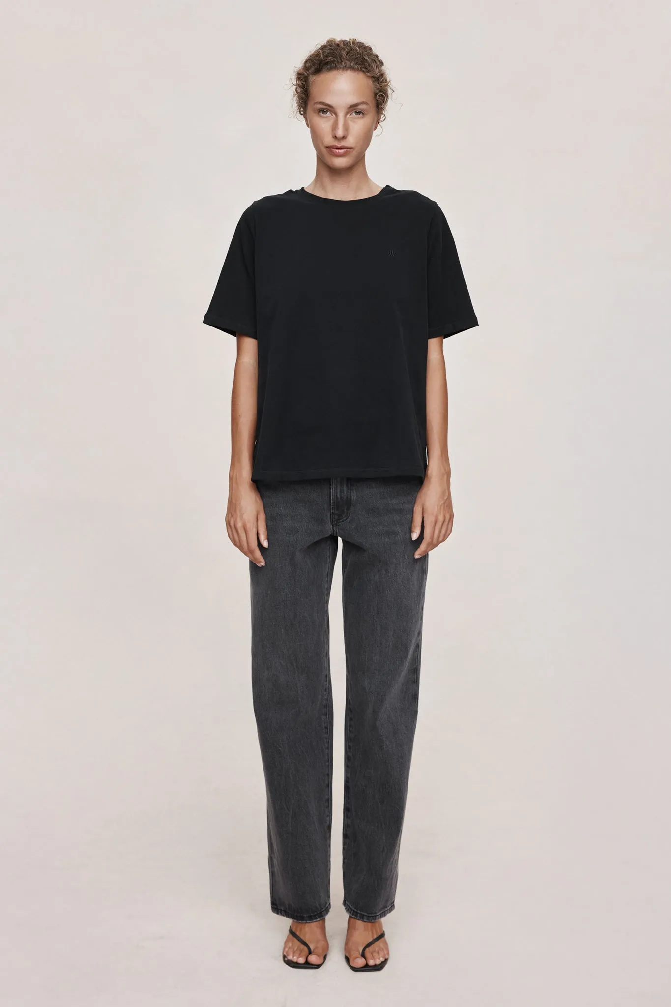 KENNA TEE. - BLACK sold by Marle product image thumbnail 2