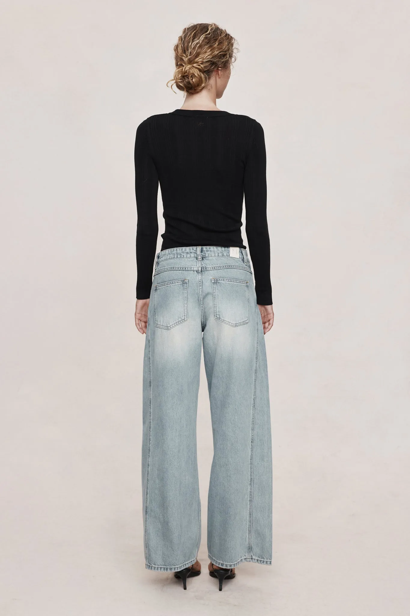 CROSS STITCH JEAN - FADED BLUE sold by Marle product image thumbnail 4