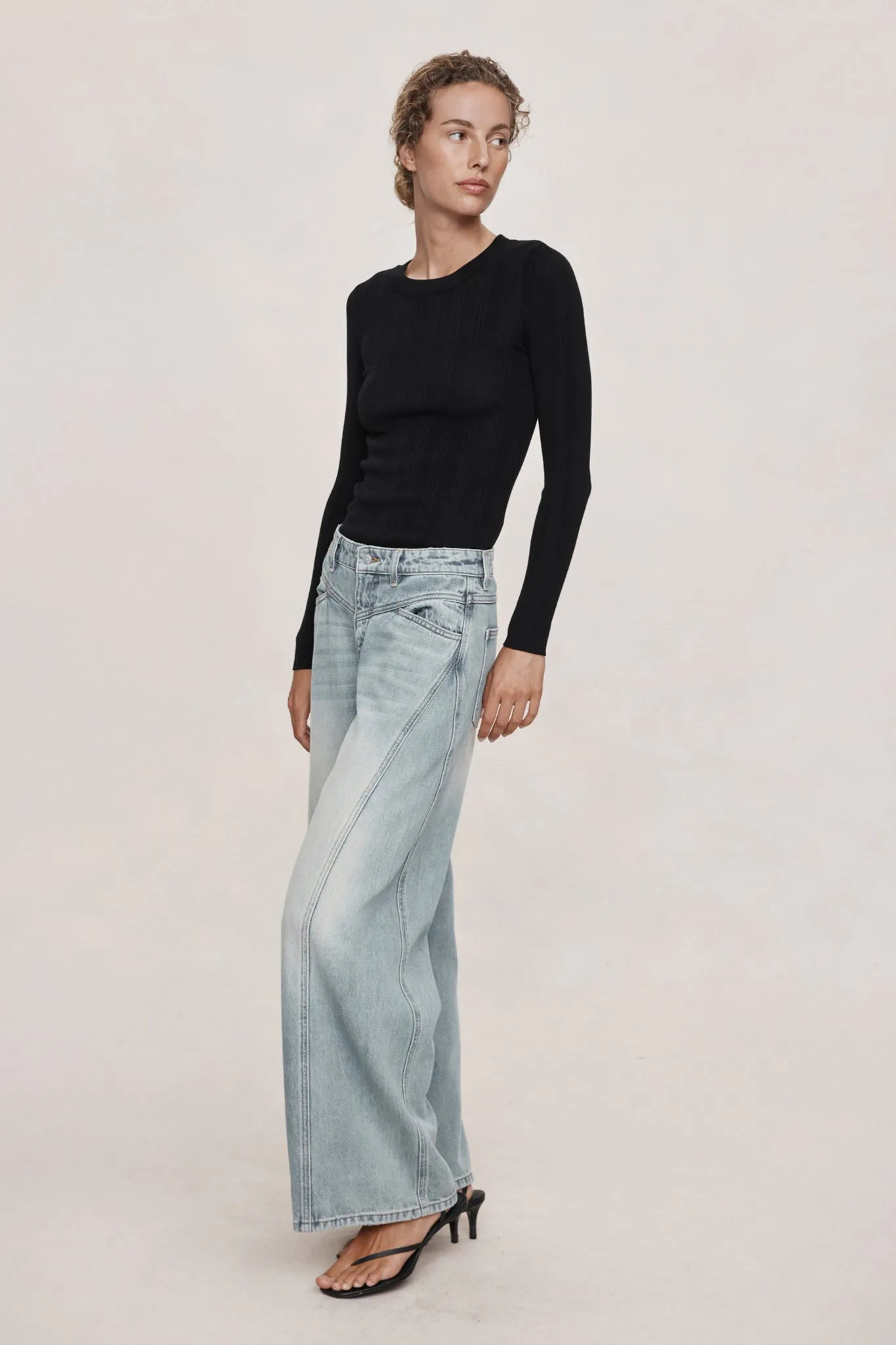 CROSS STITCH JEAN - FADED BLUE sold by Marle product image thumbnail 3