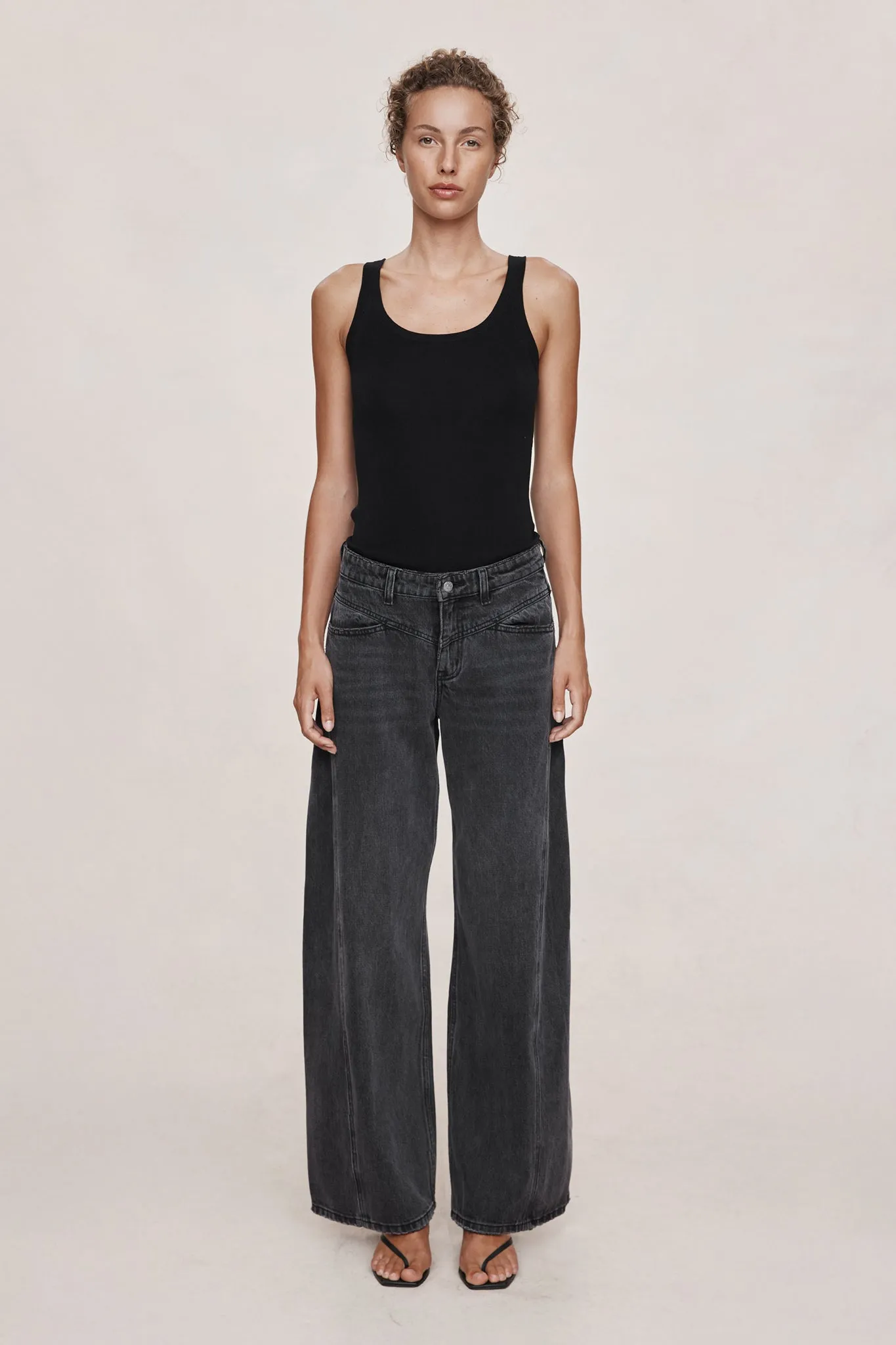 CROSS STITCH JEAN - FADED BLACK sold by Marle product image thumbnail 2