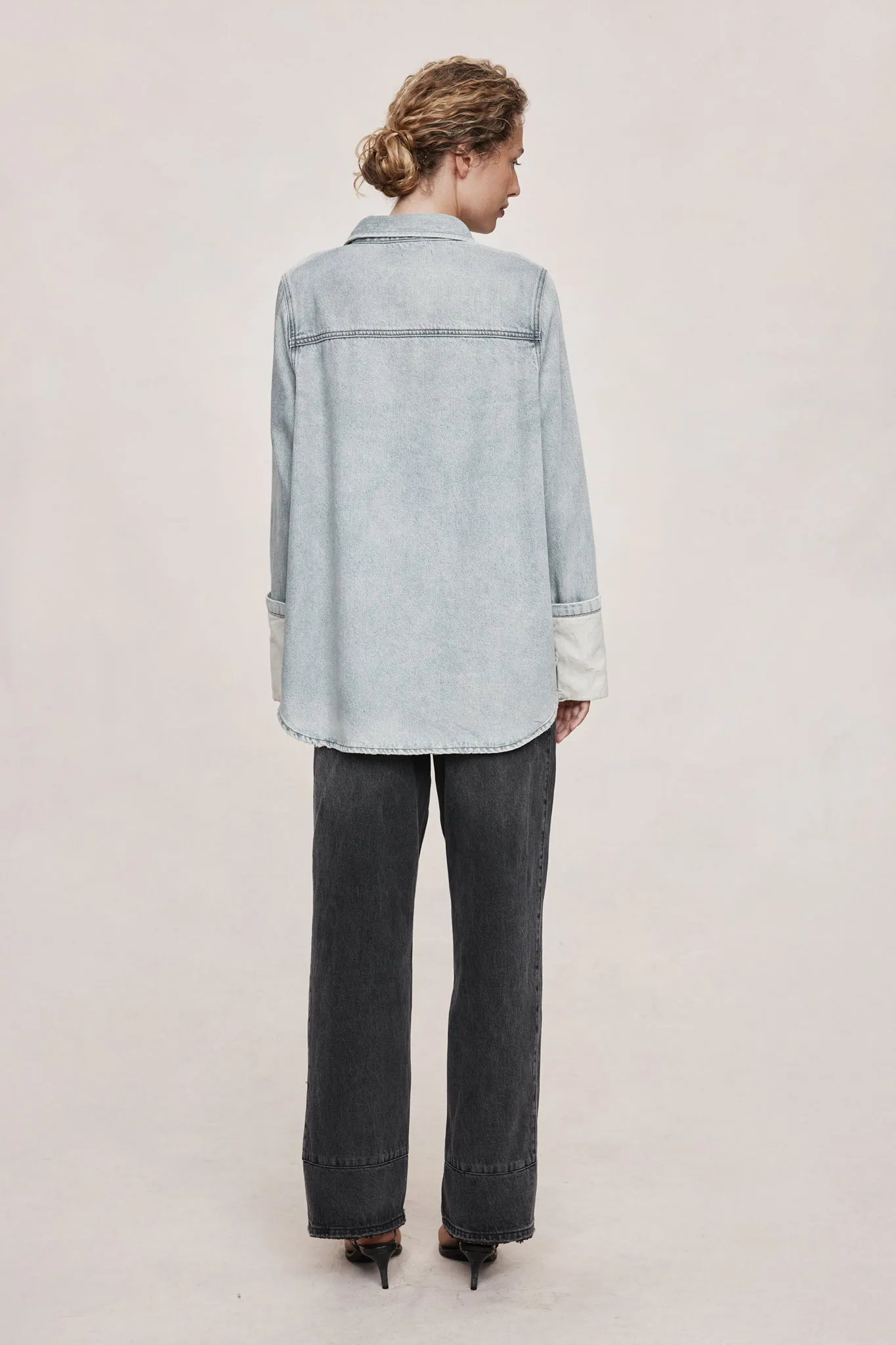 CROSTA SHIRT - FADED BLUE sold by Marle product image thumbnail 4