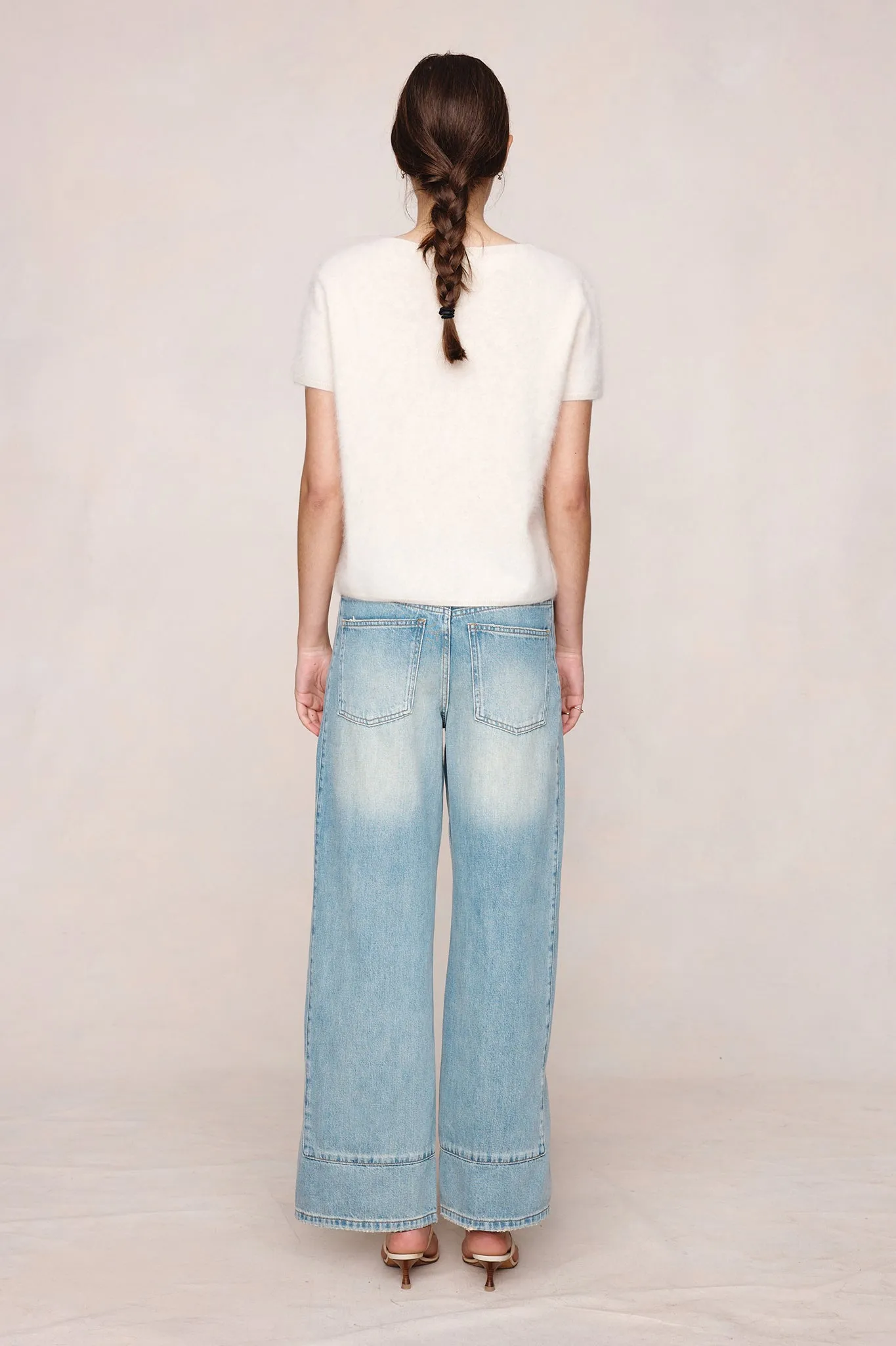 ASTER TOP - PORCELAIN sold by Marle product image thumbnail 5