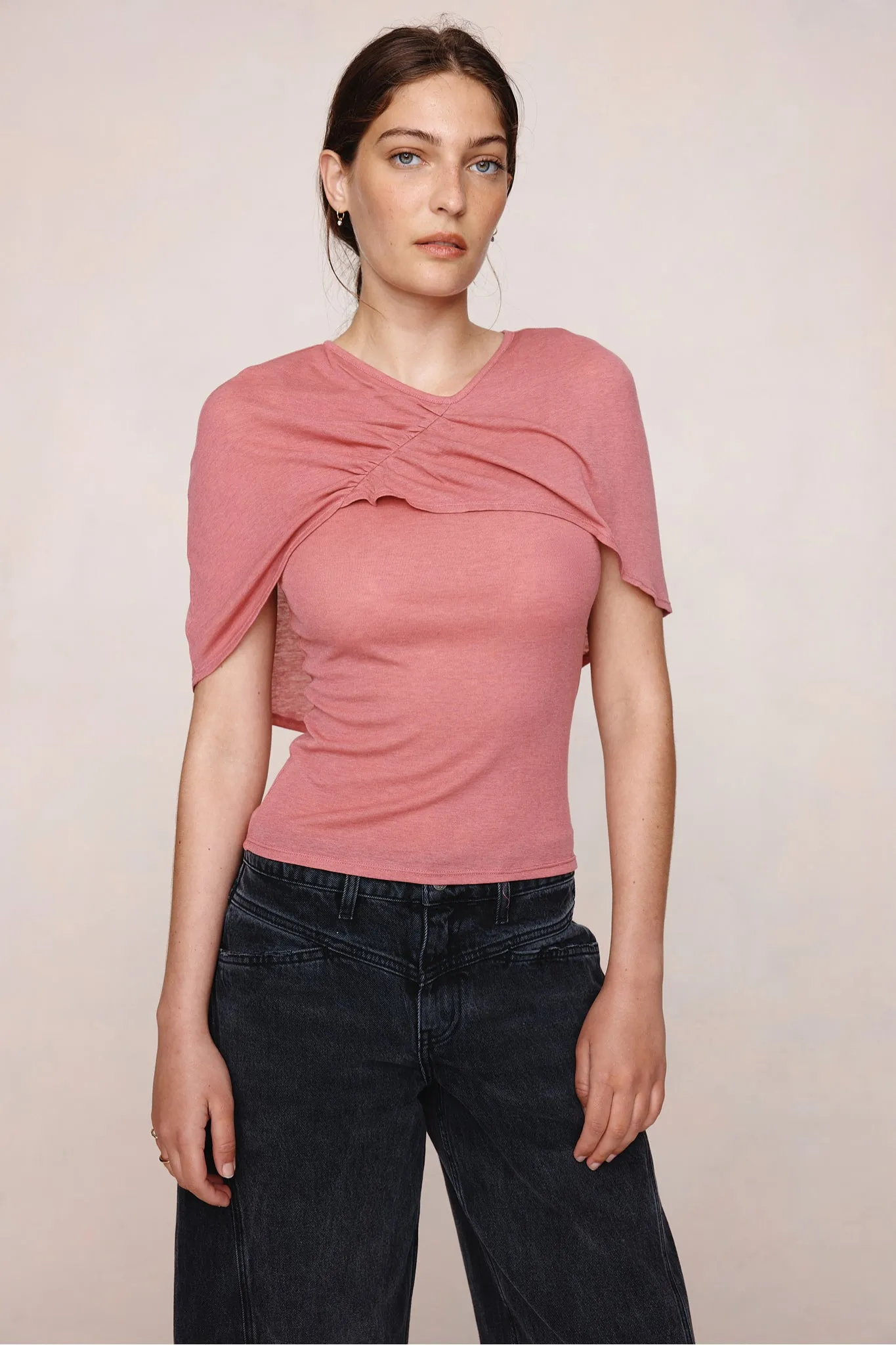 FERRAGO TOP - ROSEWOOD sold by Marle product image thumbnail 2