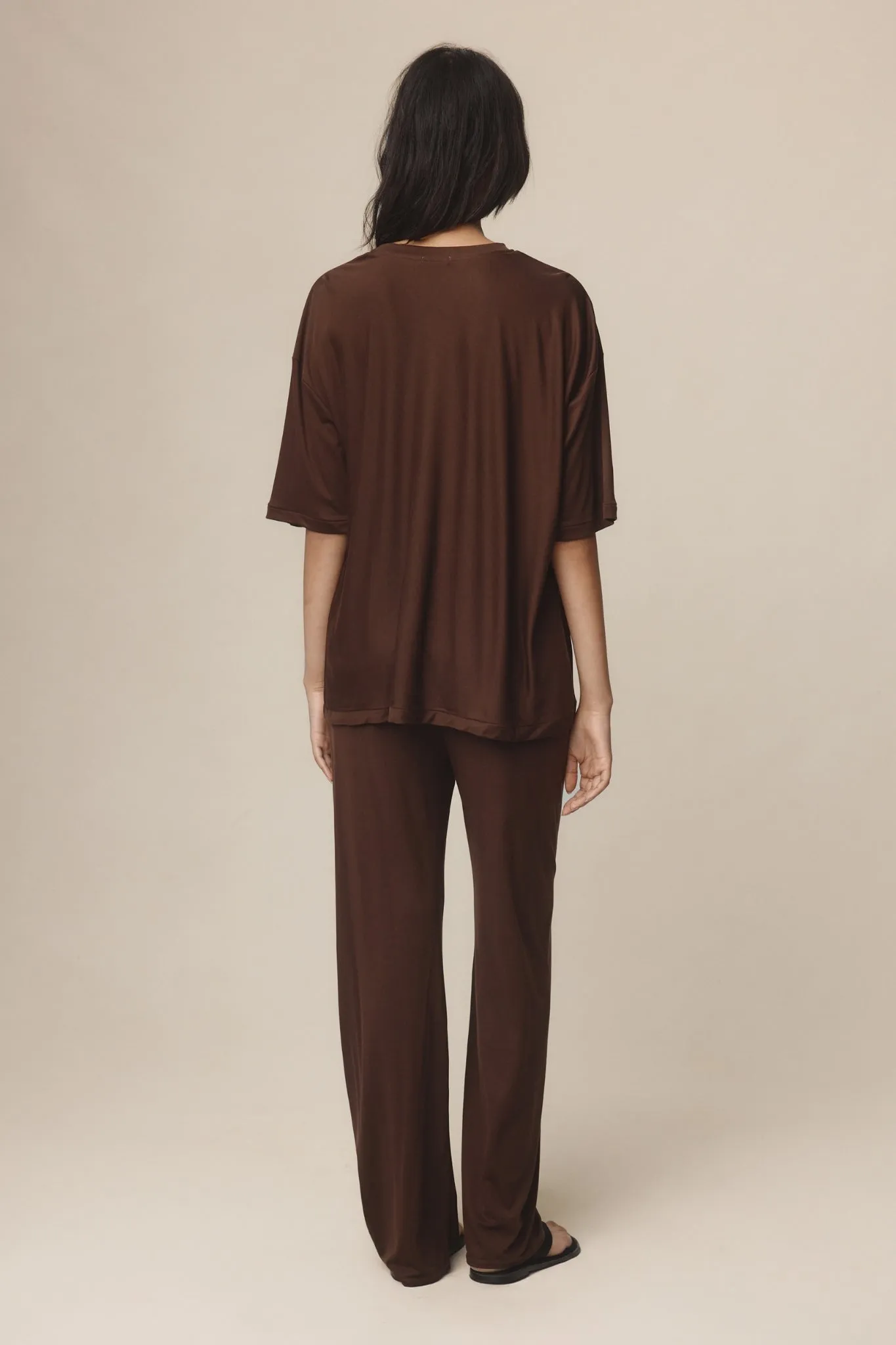 MARTIEN TEE - CHESTNUT sold by Marle product image thumbnail 4