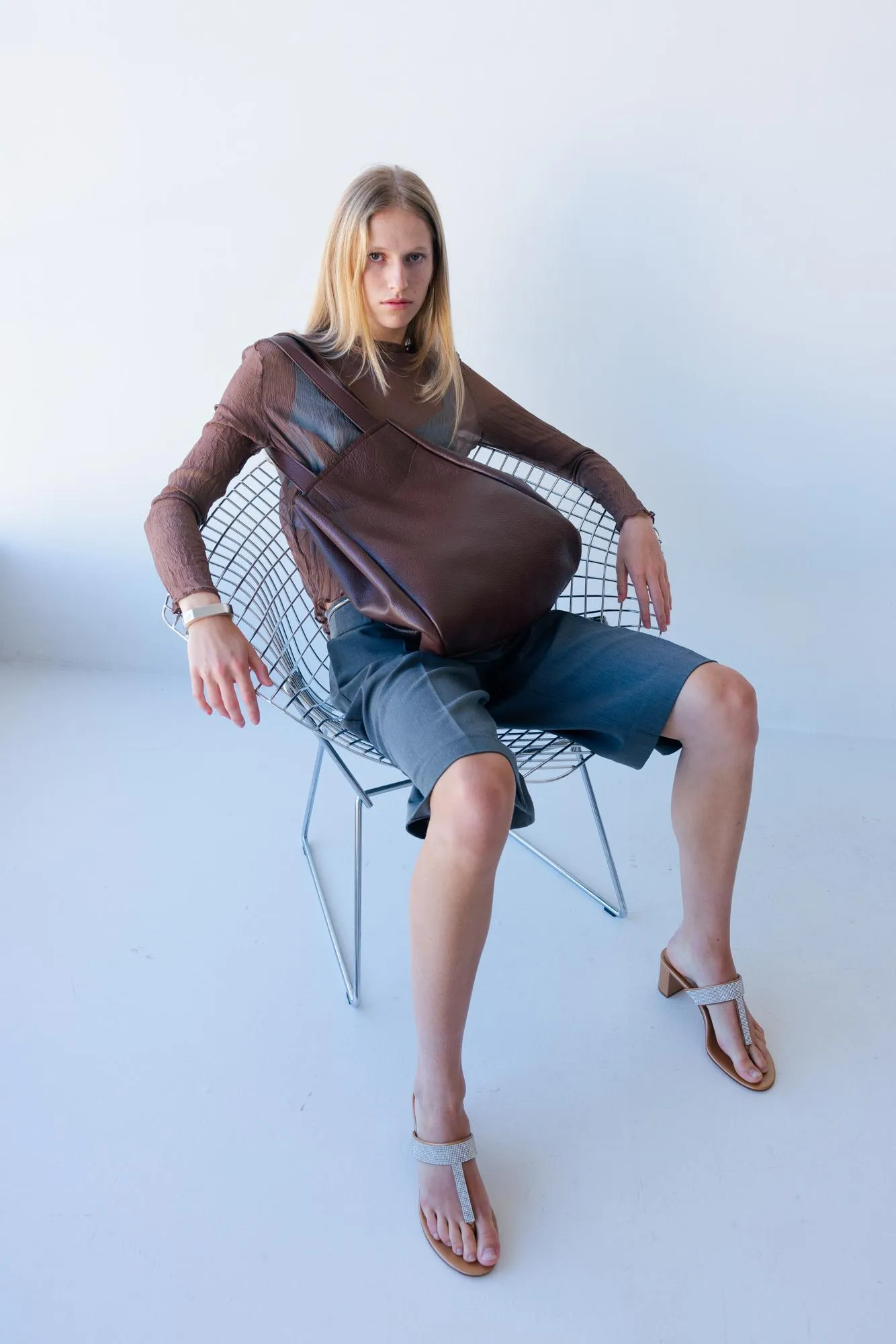 Archy Tote - Coco Pebble sold by Georgia Jay product image thumbnail 4