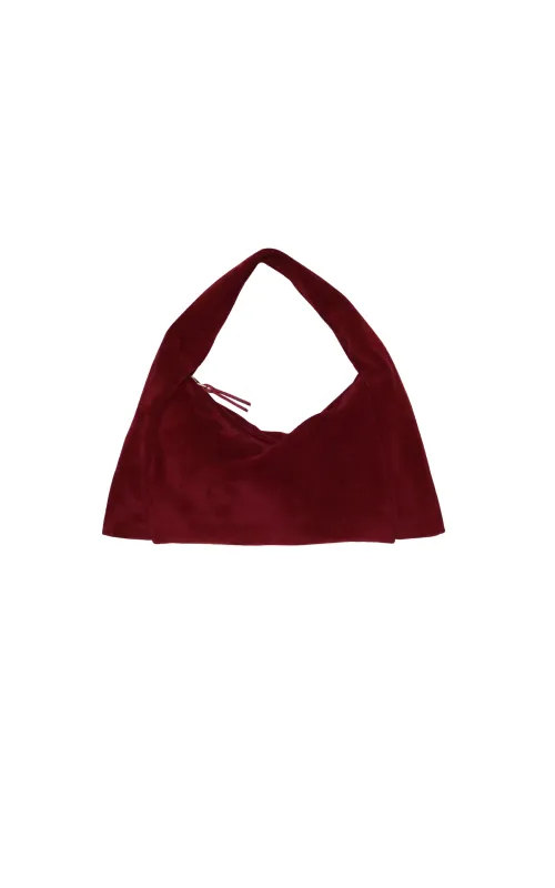 FLO Mini - Cherry Suede sold by Georgia Jay