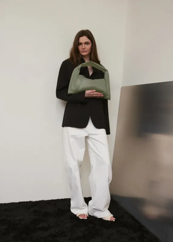 FLO Medium - Olive Soft Grain sold by Georgia Jay