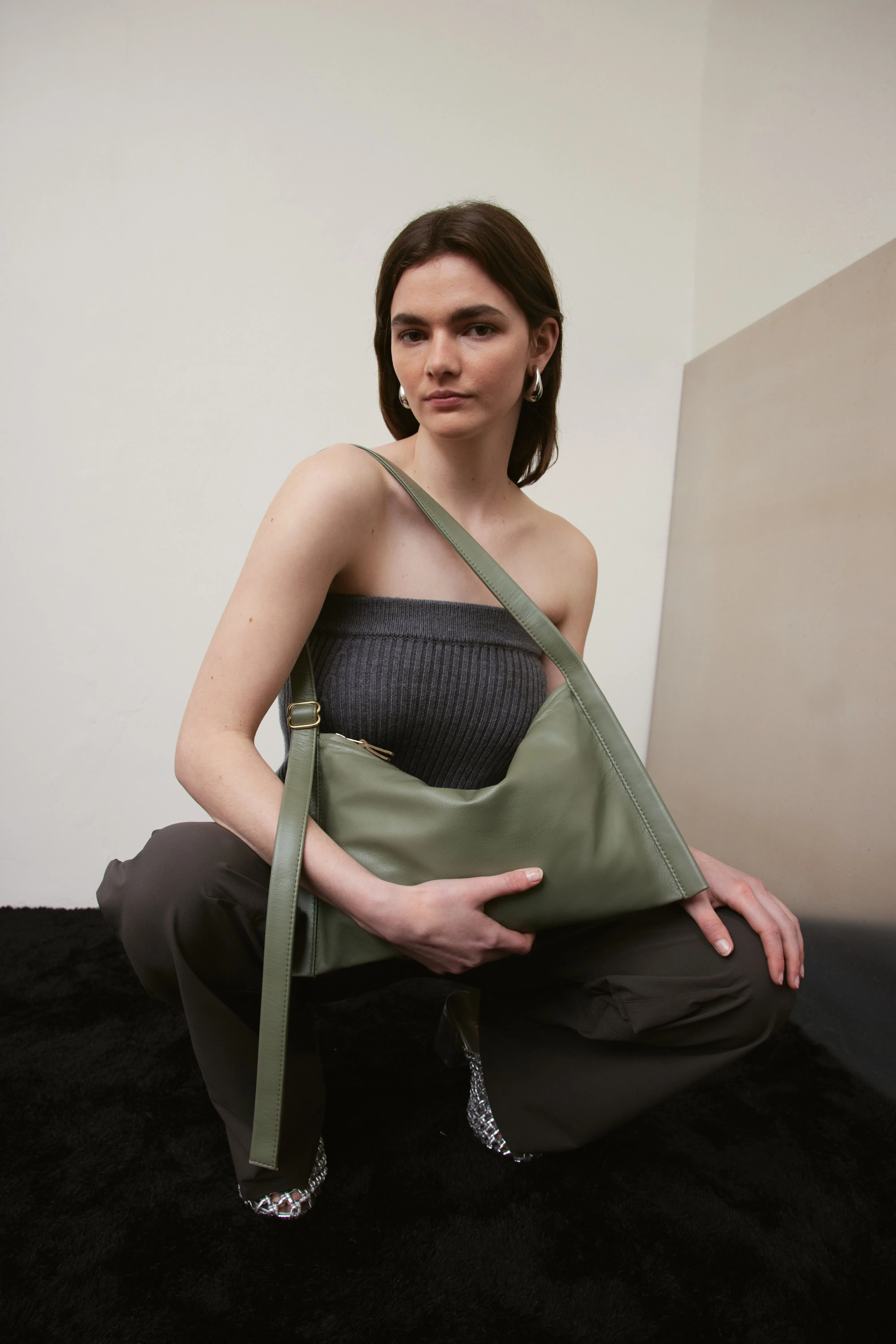 Torta - Olive Soft Grain sold by Georgia Jay product image thumbnail 4